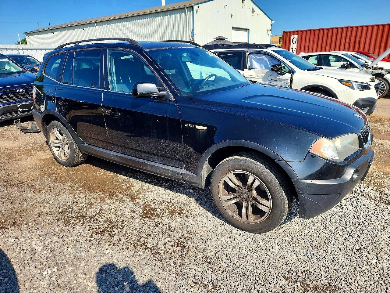 2005 Bmw X3 3.0i Black vin: WBXPA93465WD15622