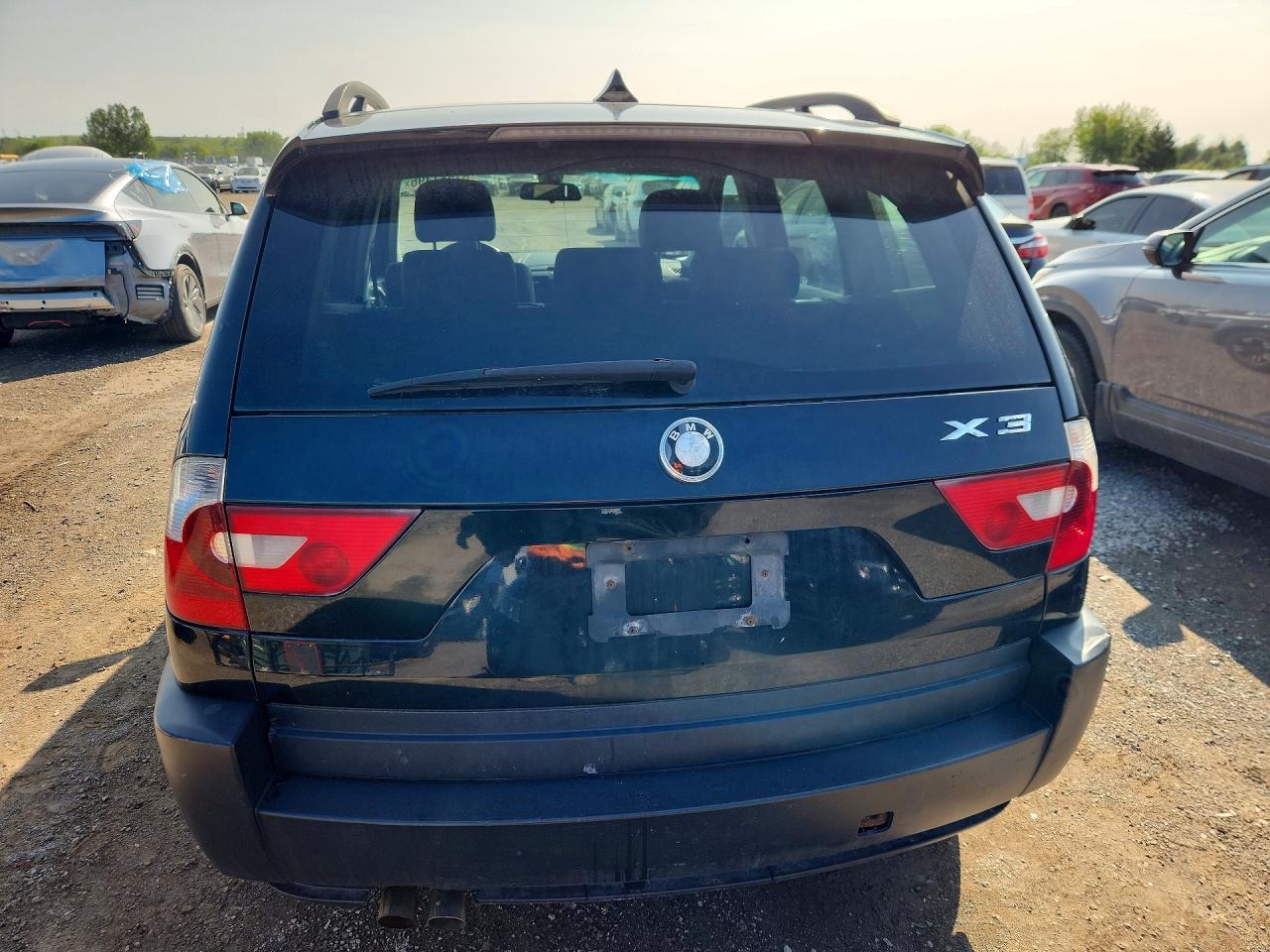 2005 Bmw X3 3.0i Black vin: WBXPA93465WD15622
