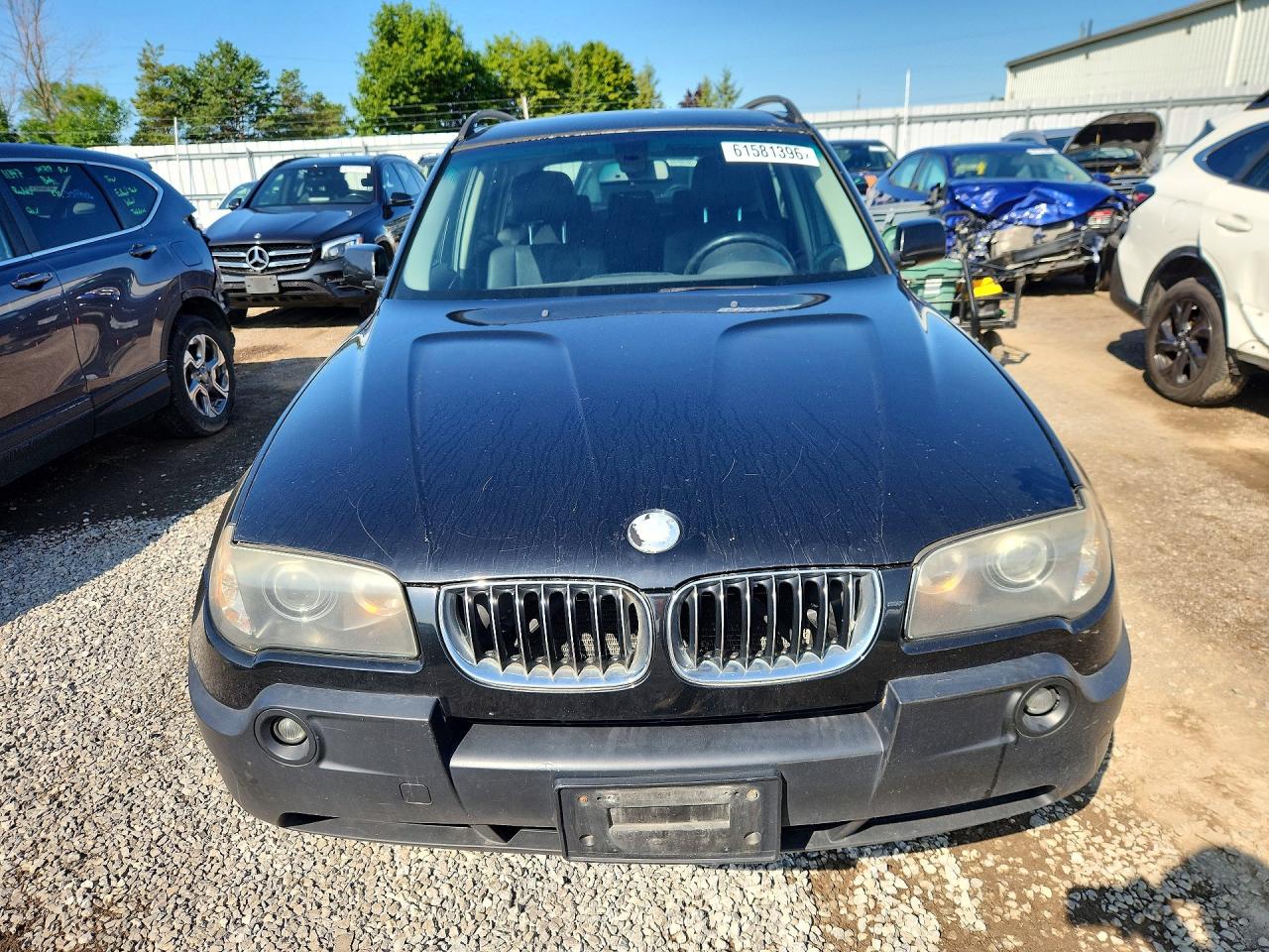2005 Bmw X3 3.0i Black vin: WBXPA93465WD15622