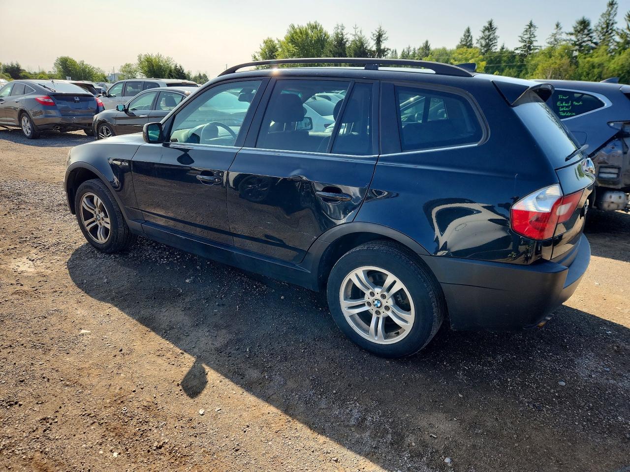 2005 Bmw X3 3.0i Black vin: WBXPA93465WD15622