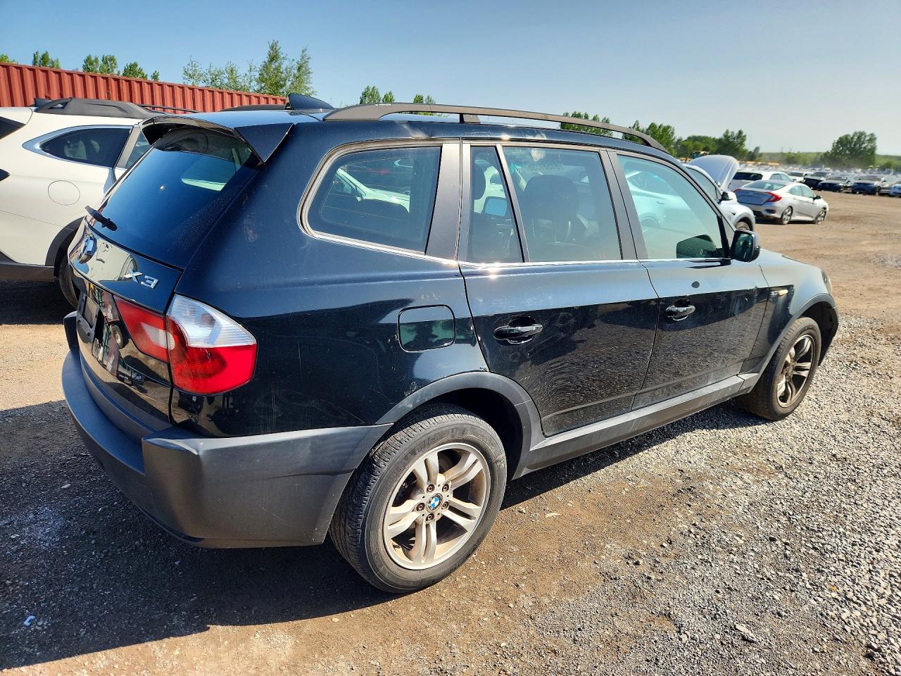 2005 Bmw X3 3.0i Black vin: WBXPA93465WD15622