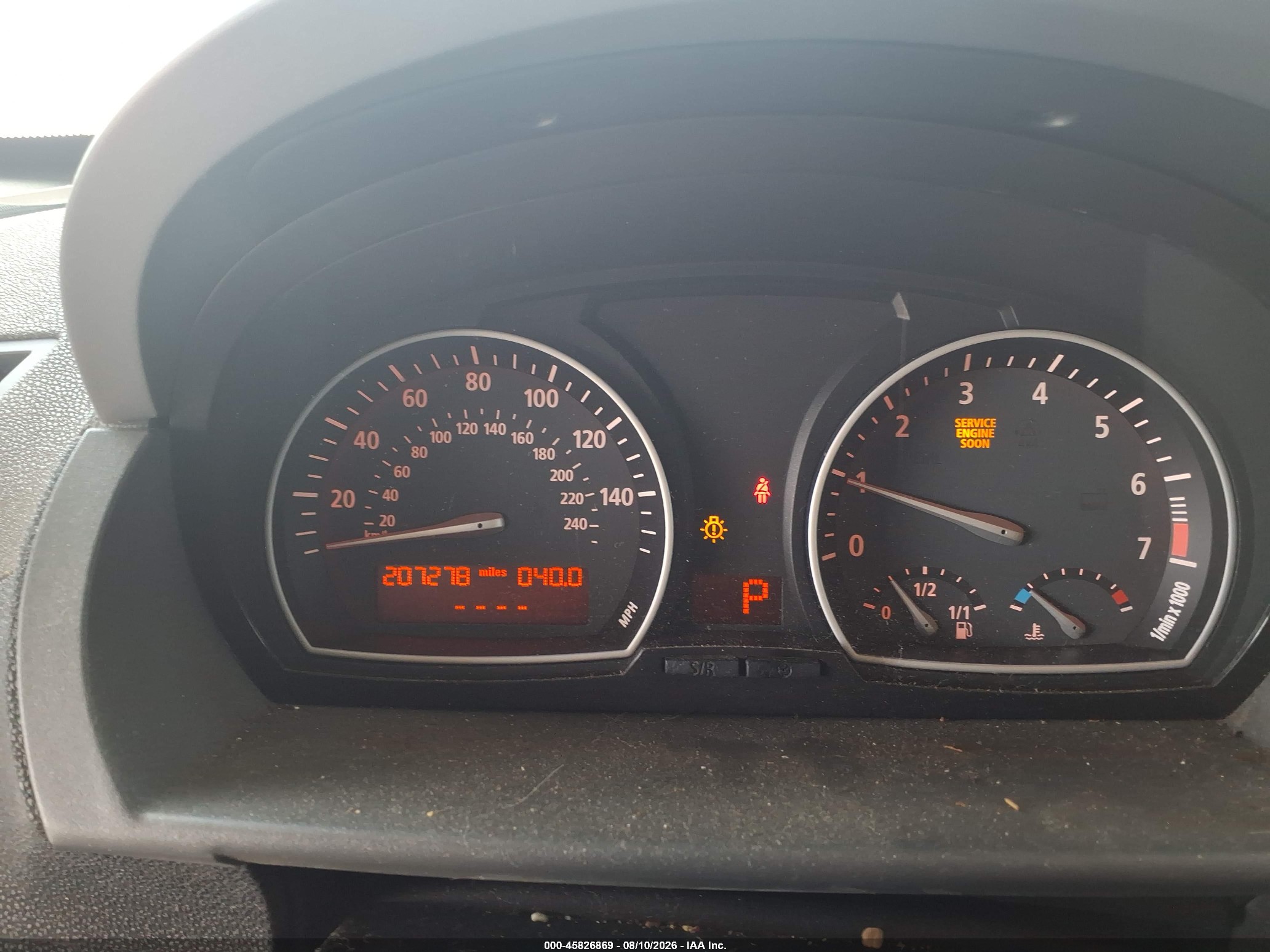 2004 Bmw X3 3.0i Черный vin: WBXPA93474WA62874