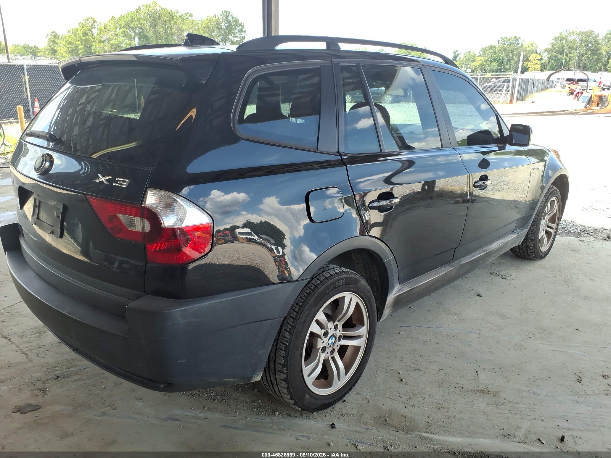 2004 Bmw X3 3.0i Черный vin: WBXPA93474WA62874