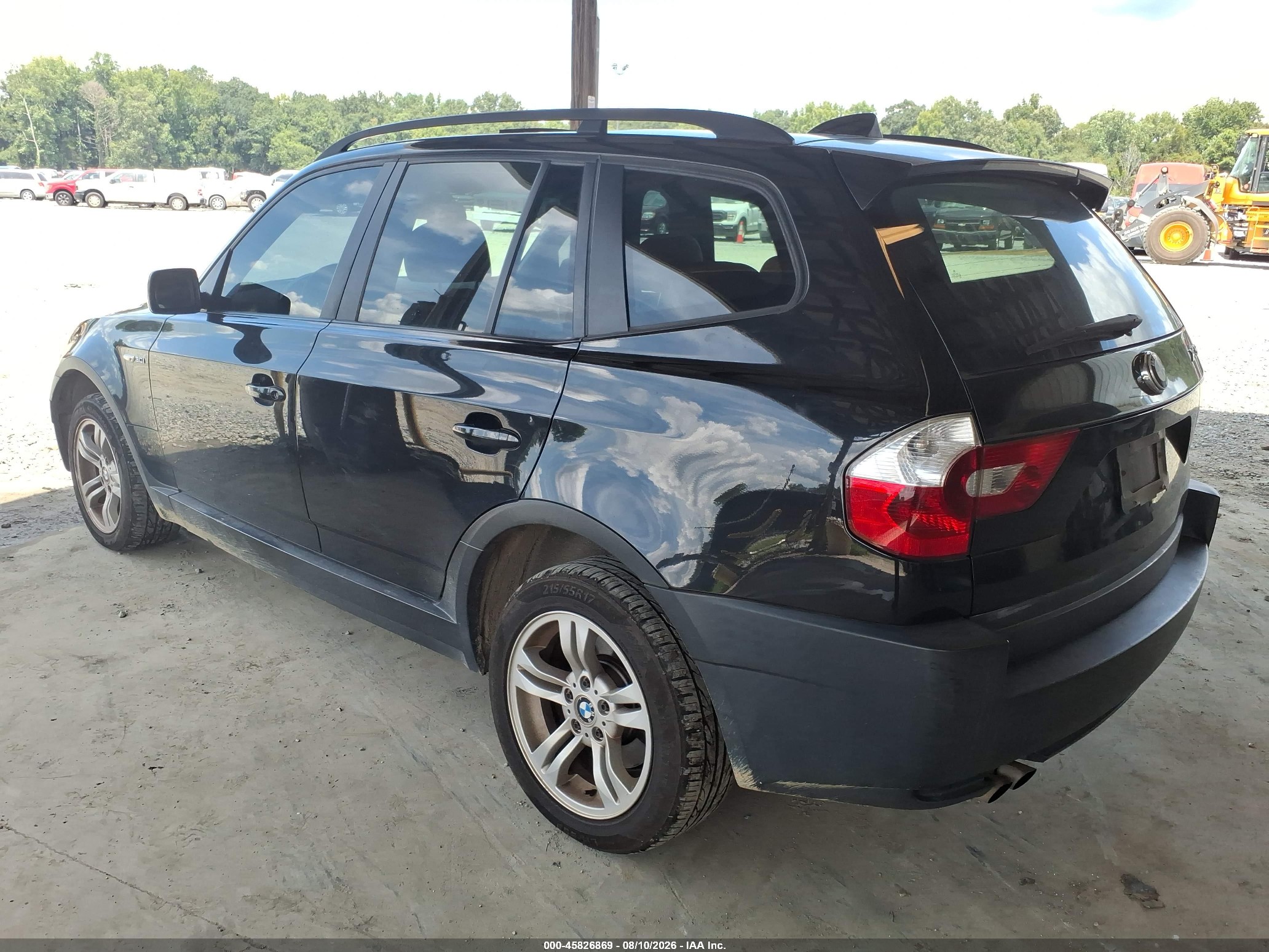 2004 Bmw X3 3.0i Черный vin: WBXPA93474WA62874
