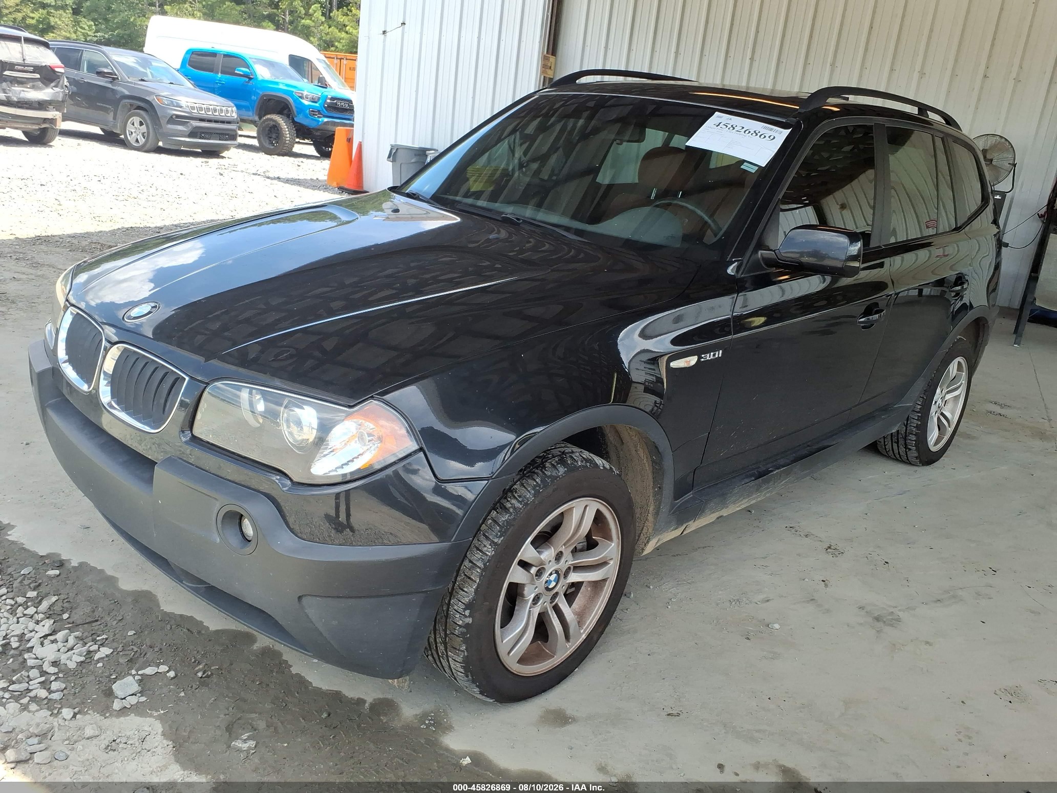 2004 Bmw X3 3.0i Черный vin: WBXPA93474WA62874