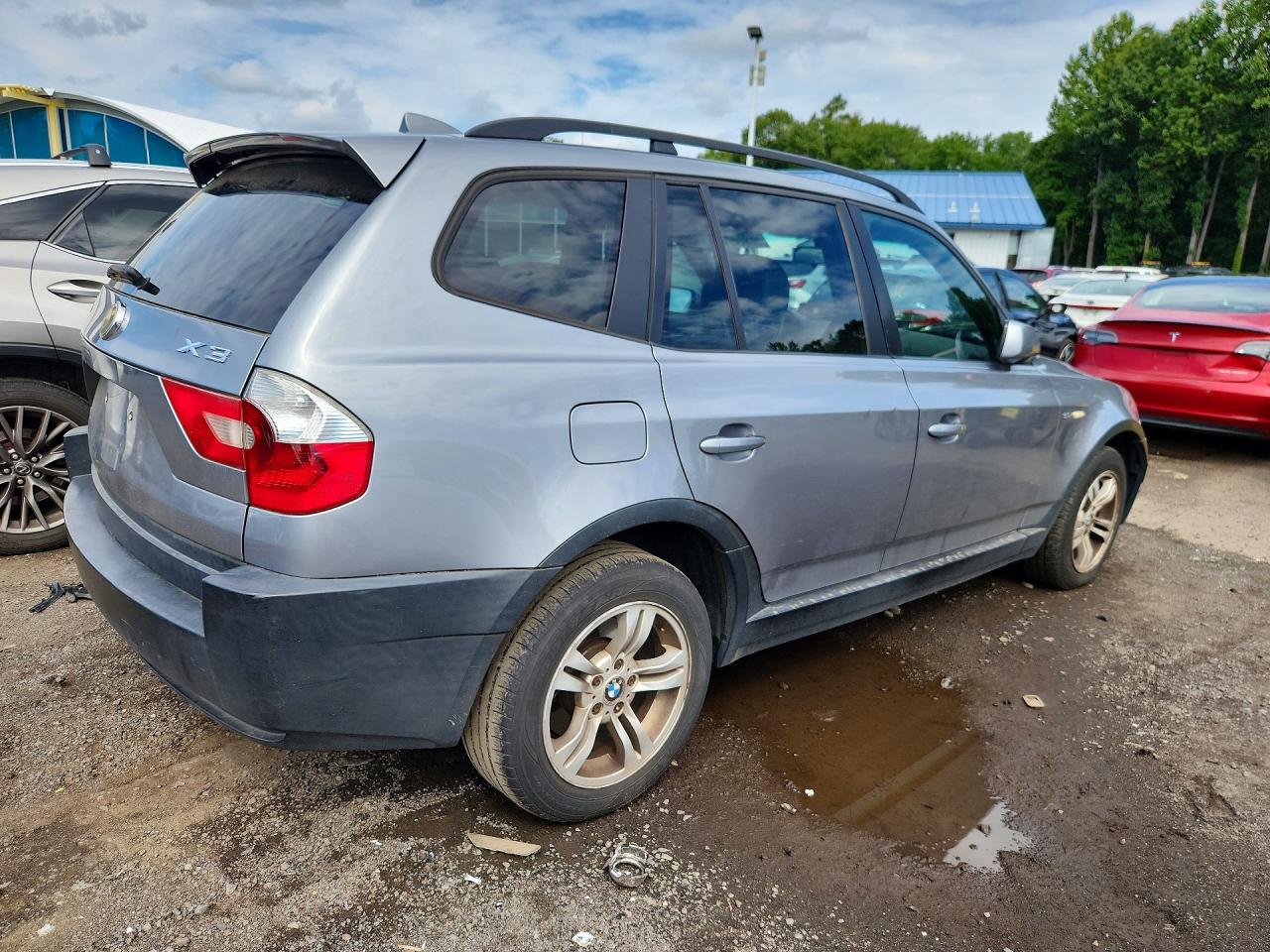 2005 Bmw X3 3.0i Gray vin: WBXPA93475WD09618