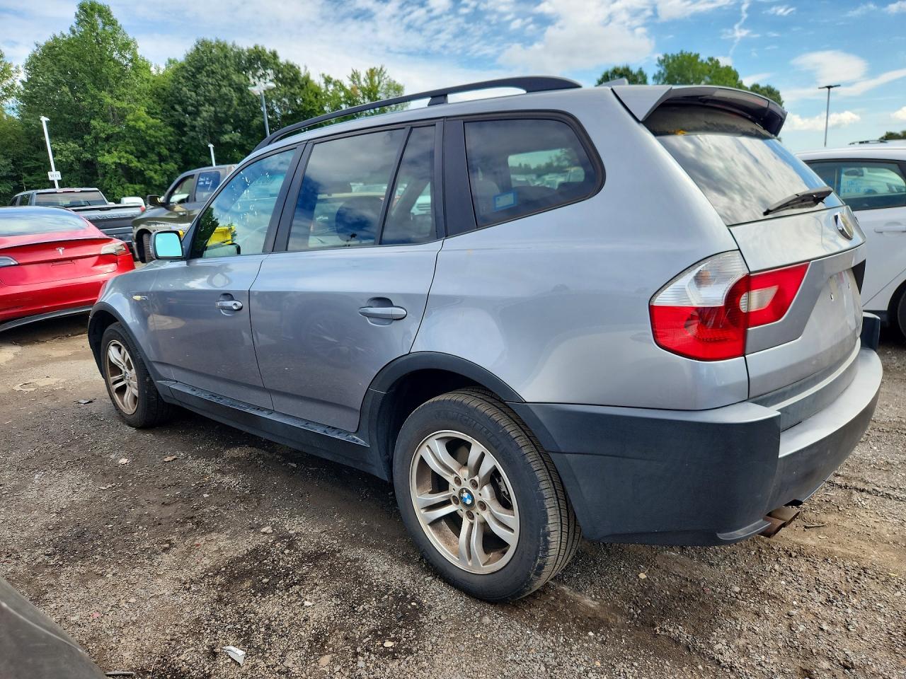 2005 Bmw X3 3.0i Gray vin: WBXPA93475WD09618