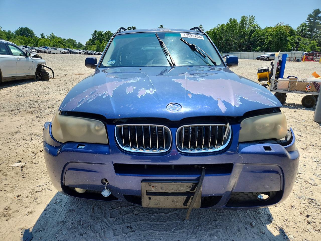 2006 Bmw X3 3.0i Blue vin: WBXPA93476WD27439