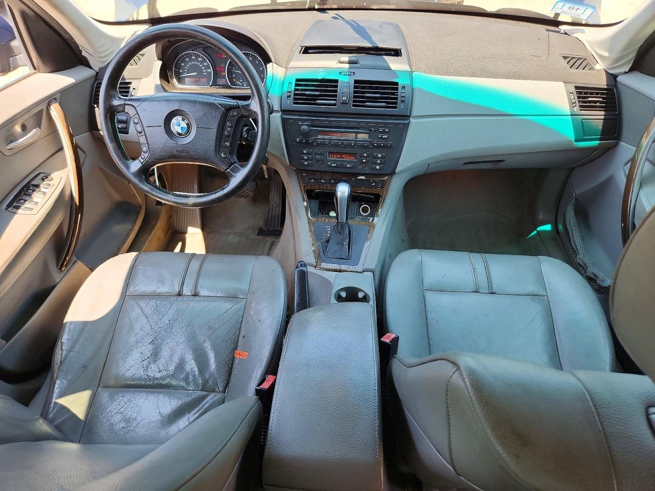 2006 Bmw X3 3.0i Blue vin: WBXPA93476WD27439
