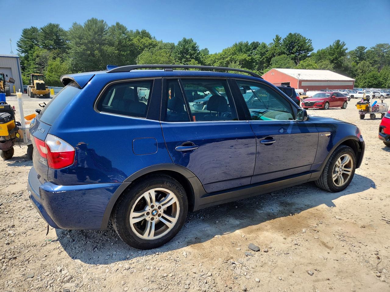 2006 Bmw X3 3.0i Blue vin: WBXPA93476WD27439
