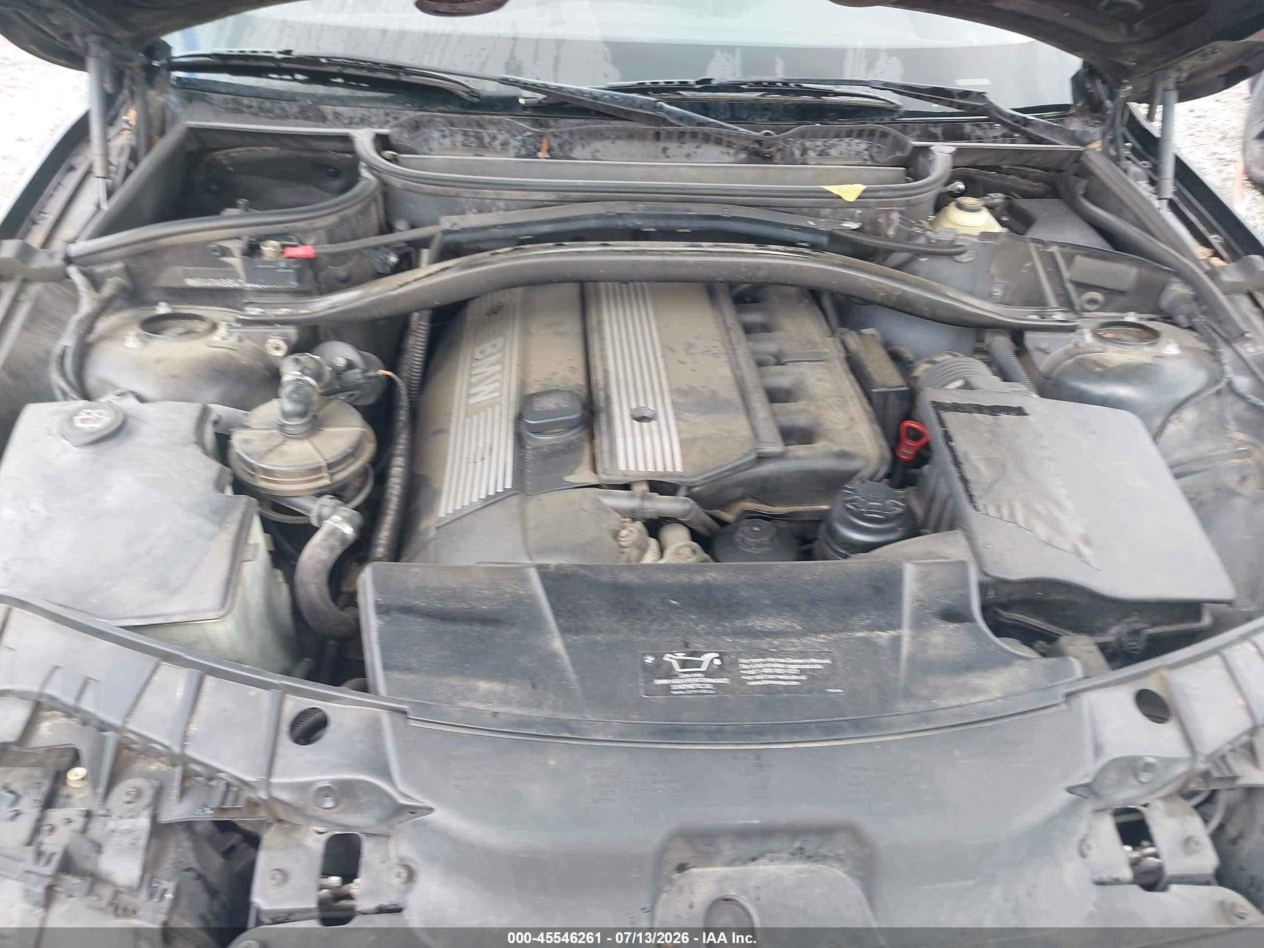 2006 Bmw X3 3.0i Черный vin: WBXPA93476WD30065