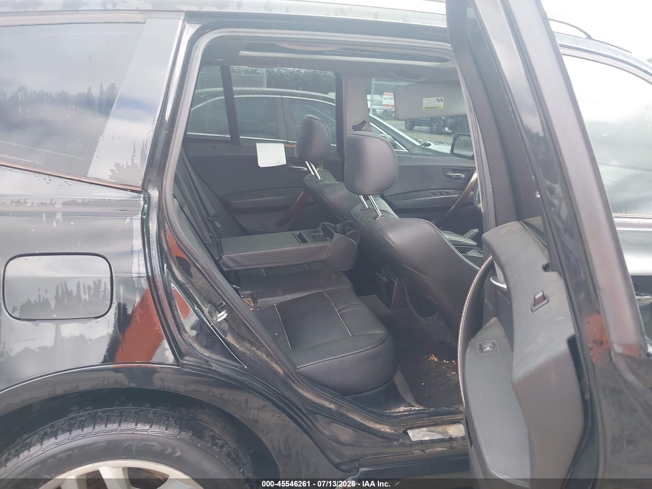 2006 Bmw X3 3.0i Черный vin: WBXPA93476WD30065