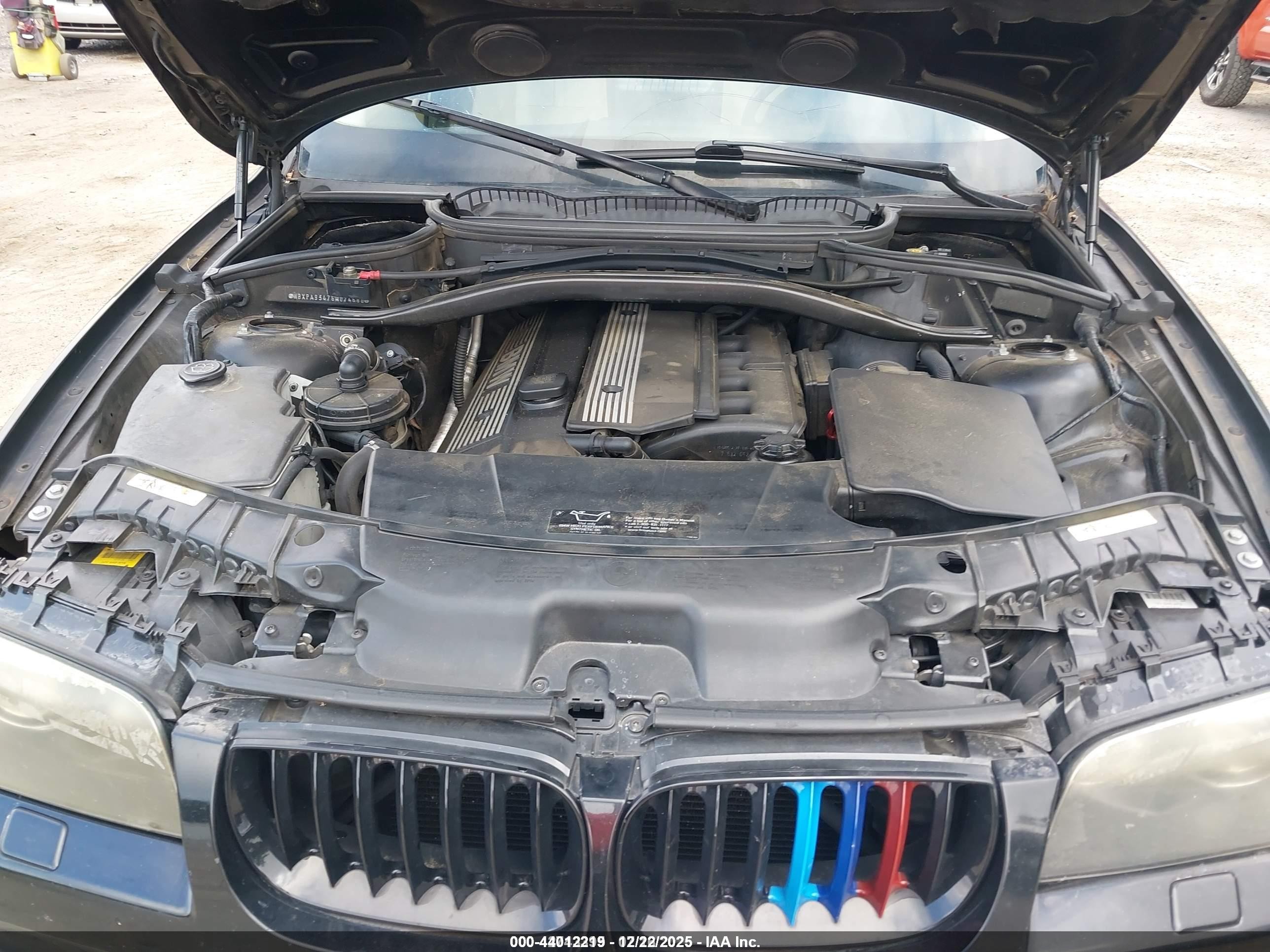 2006 Bmw X3 3.0i Black vin: WBXPA93476WG74690