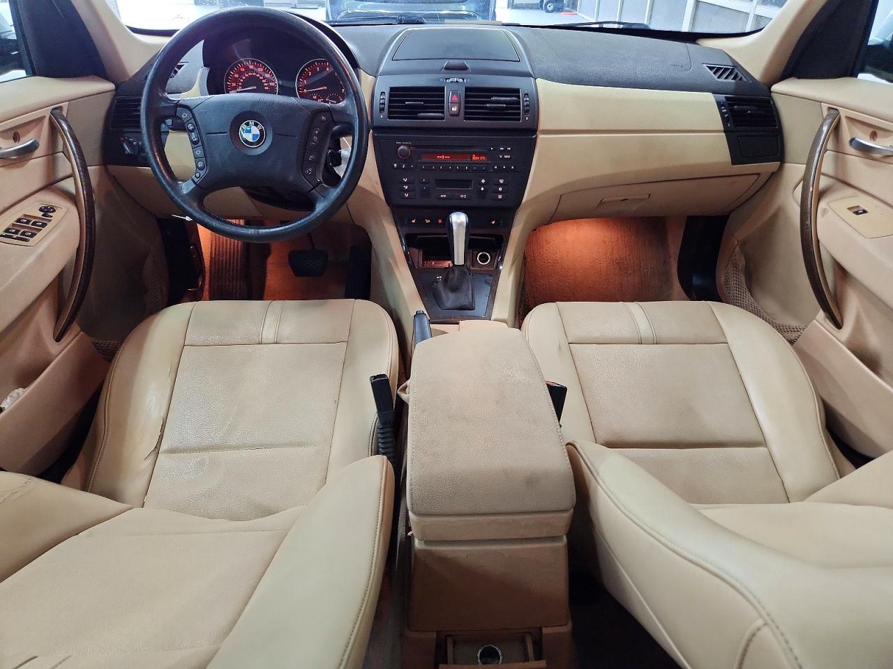 2006 Bmw X3 3.0i White vin: WBXPA93486WG84404