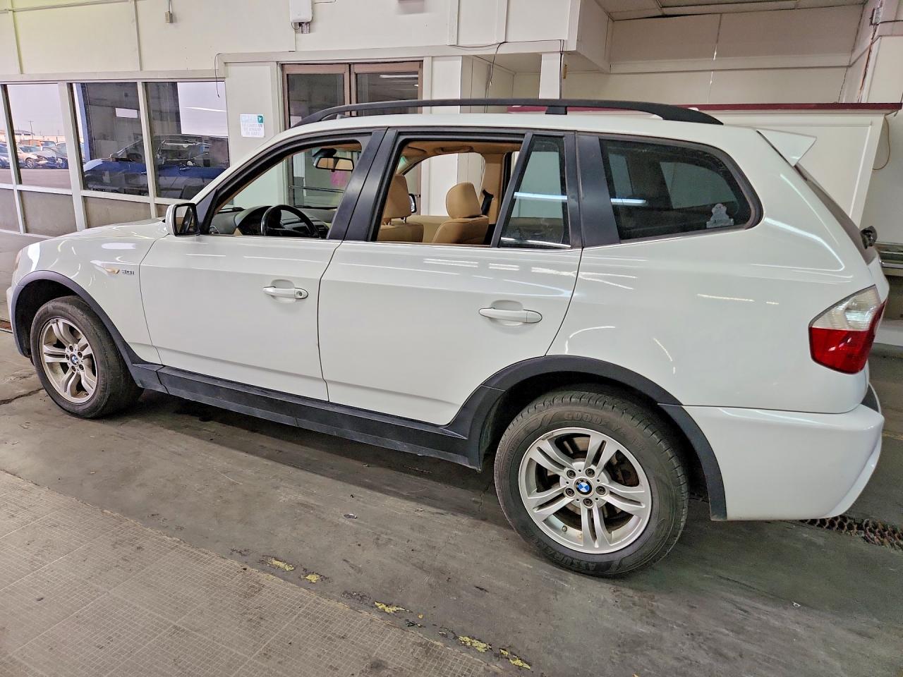 2006 Bmw X3 3.0i White vin: WBXPA93486WG84404