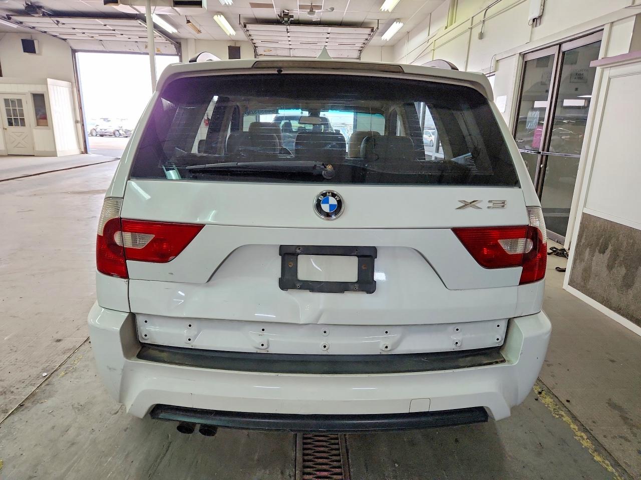 2006 Bmw X3 3.0i White vin: WBXPA93486WG84404