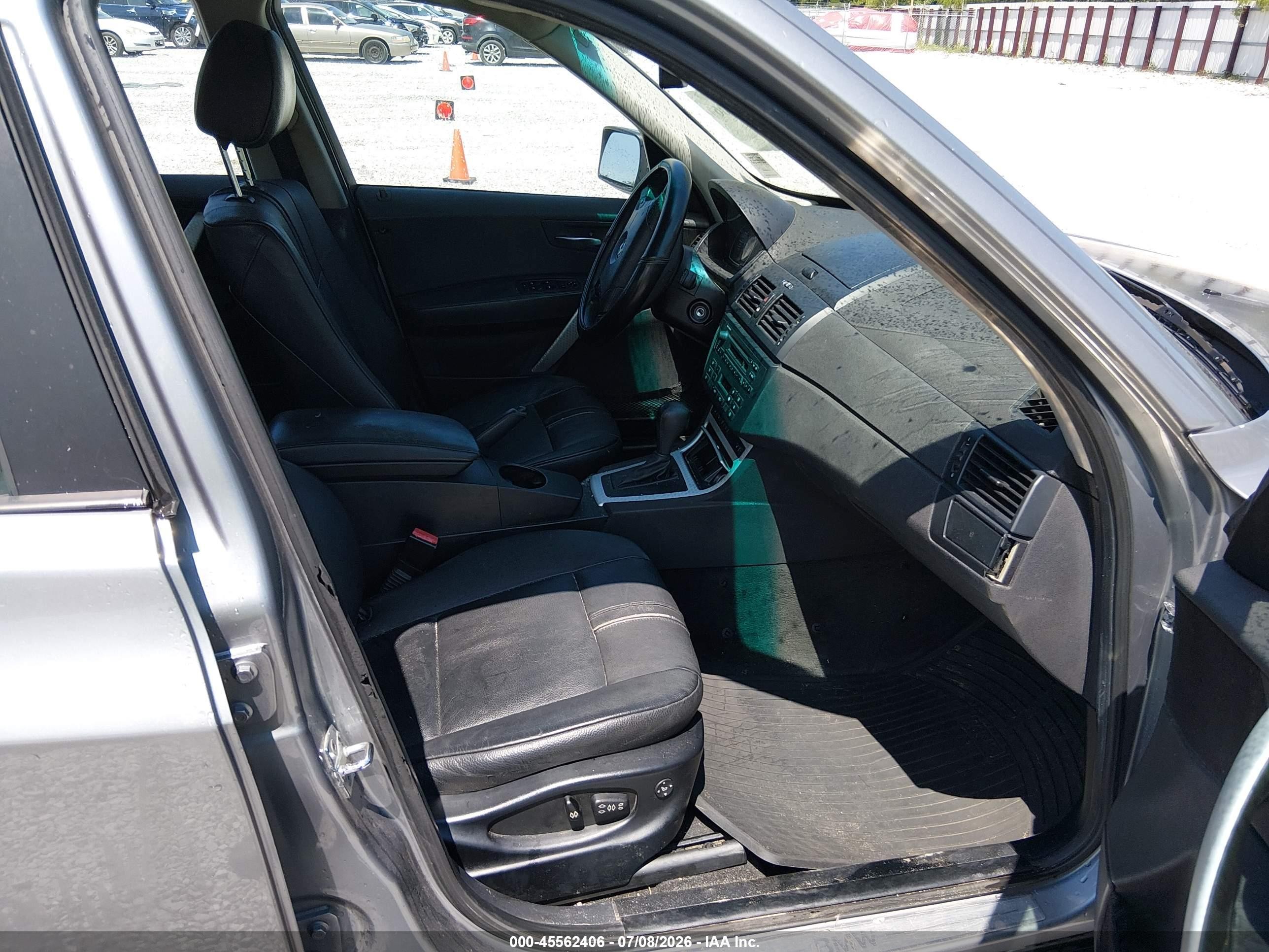2005 Bmw X3 3.0i Gray vin: WBXPA93495WD18319