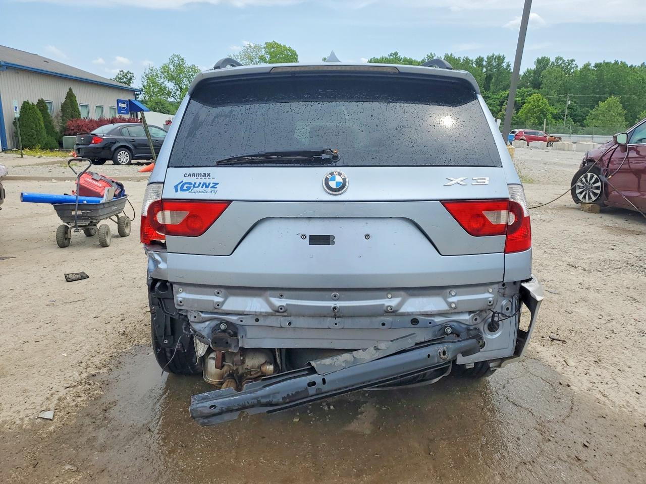 2006 Bmw X3 3.0i Blue vin: WBXPA93496WG83715