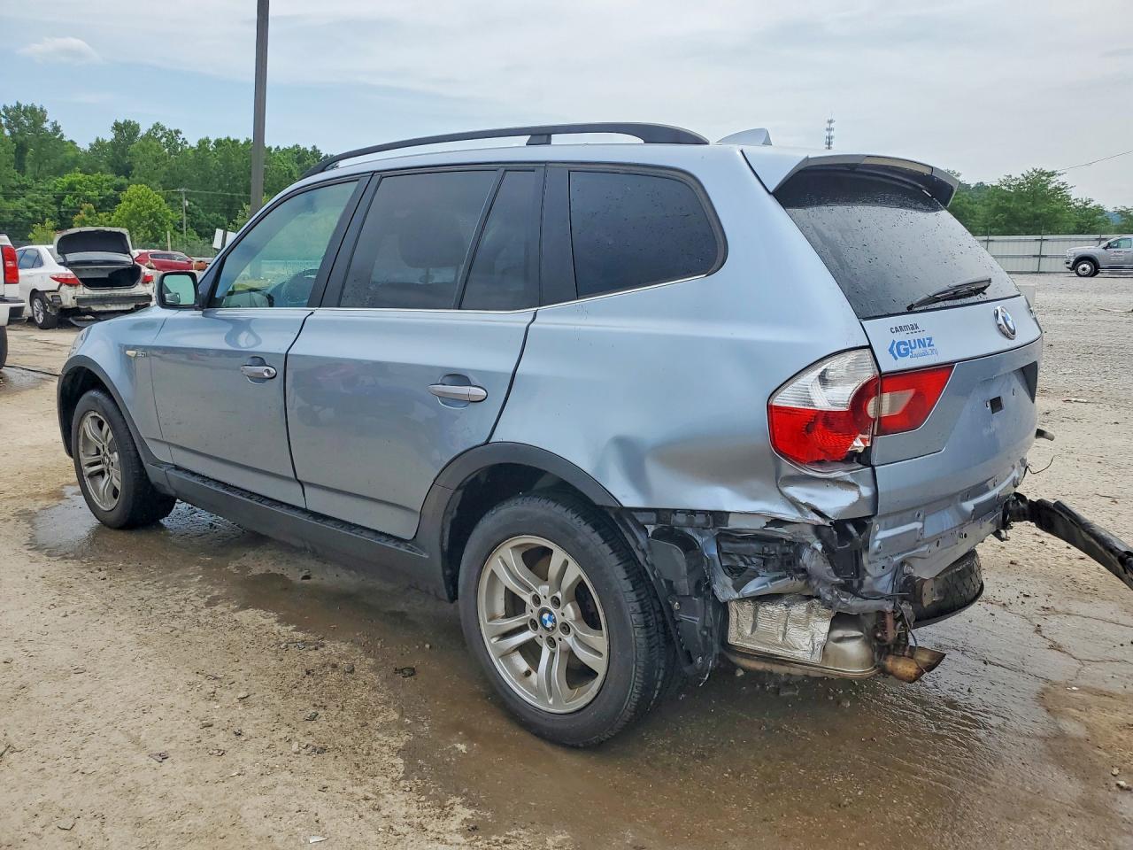 2006 Bmw X3 3.0i Blue vin: WBXPA93496WG83715