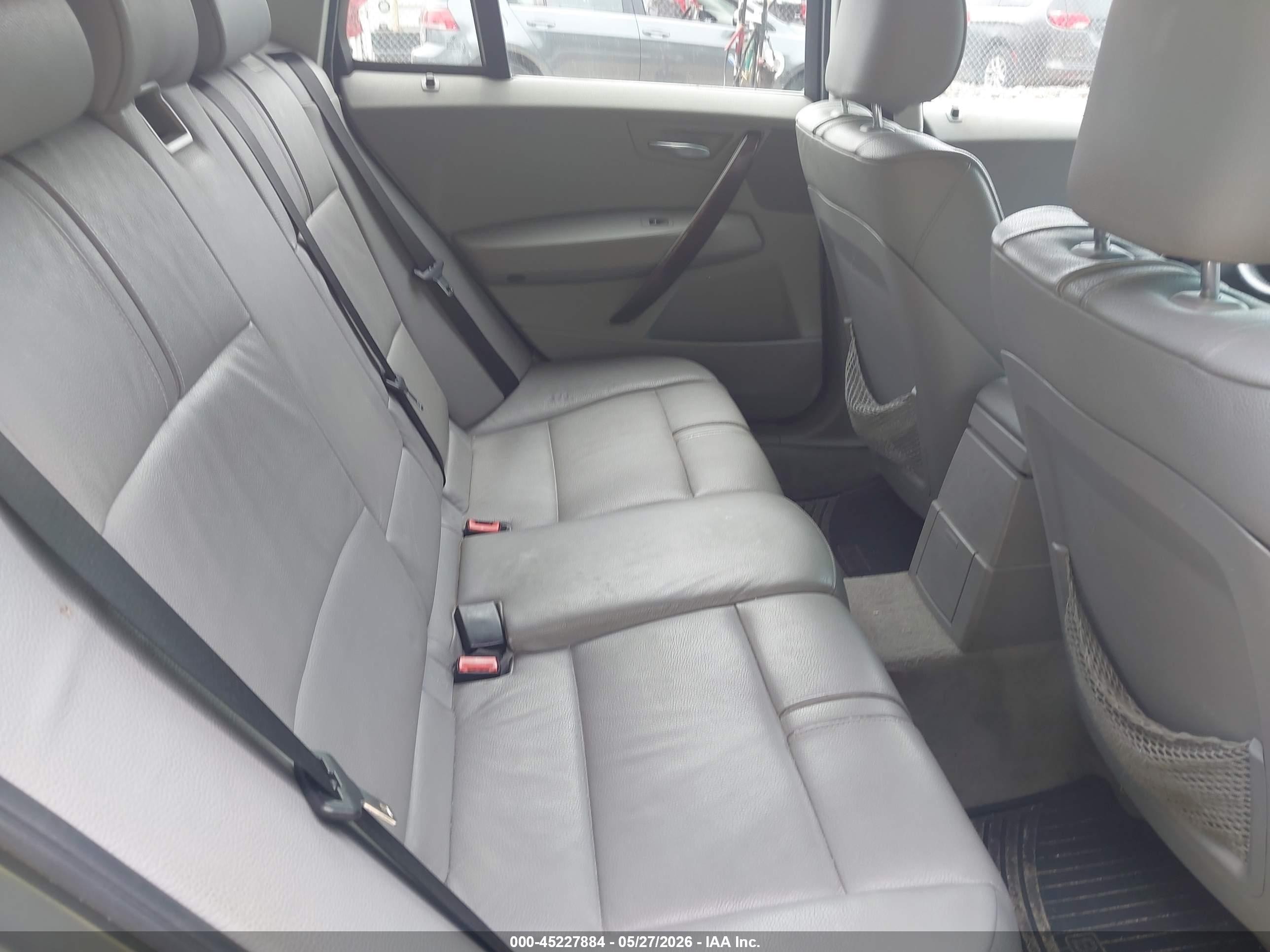 2006 Bmw X3 3.0i Silver vin: WBXPA93496WG90700