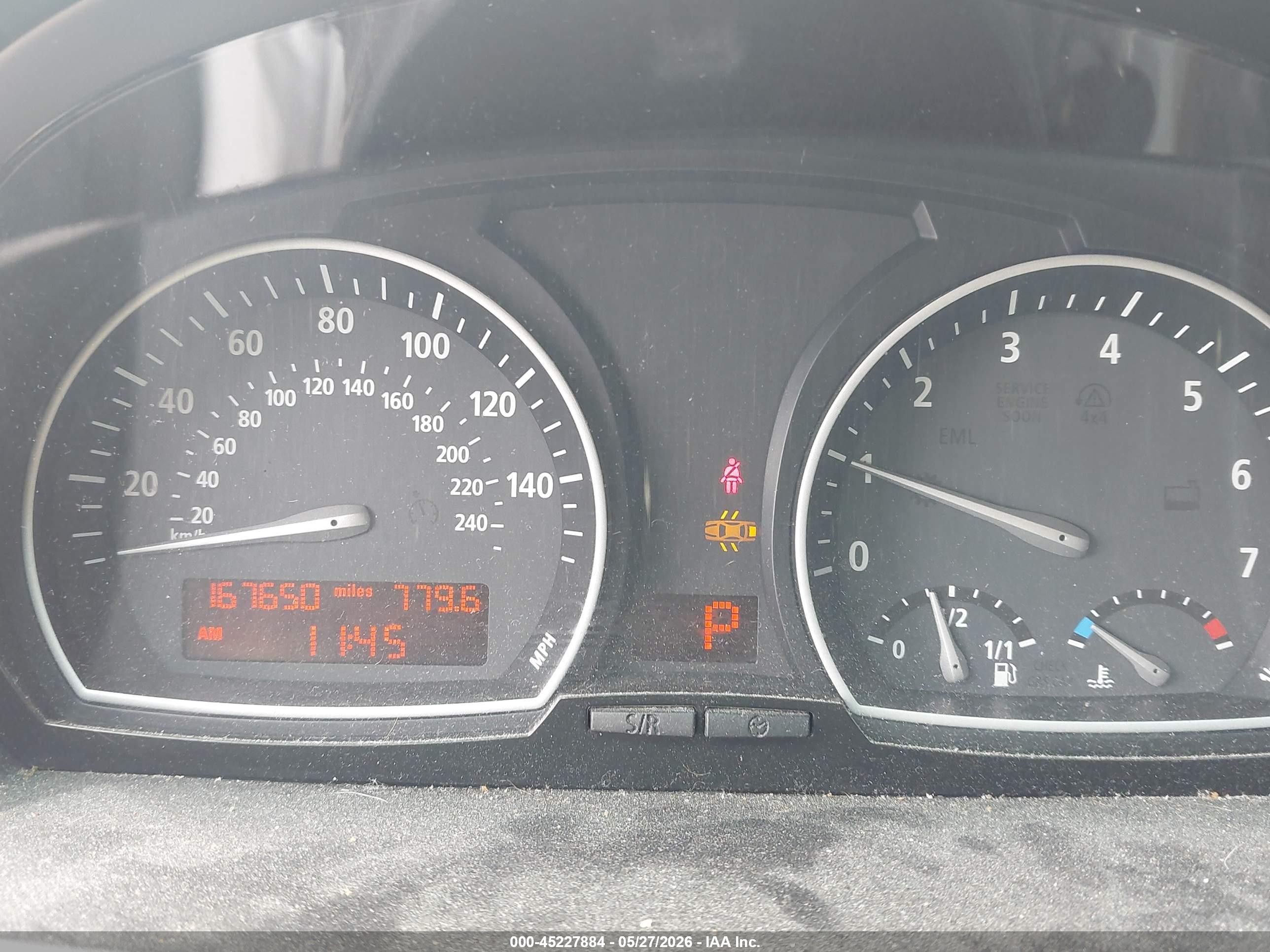 2006 Bmw X3 3.0i Silver vin: WBXPA93496WG90700