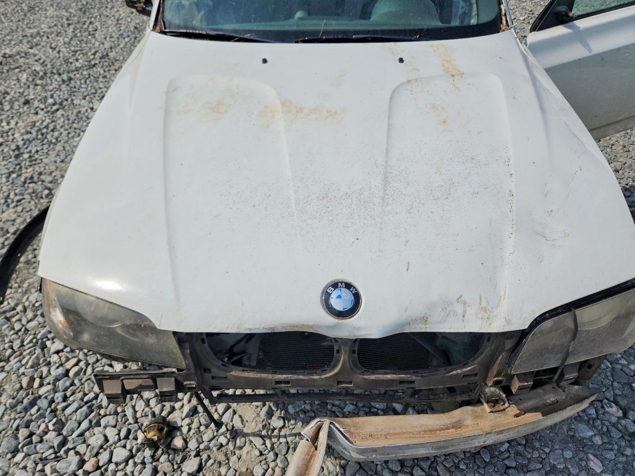 2004 Bmw X3 3.0i White vin: WBXPA934X4WD01317