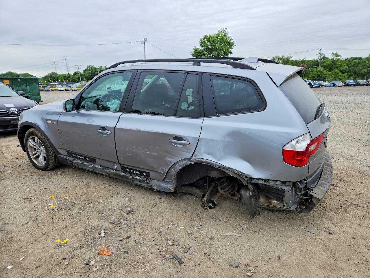 2005 Bmw X3 3.0i Gray vin: WBXPA934X5WD23724