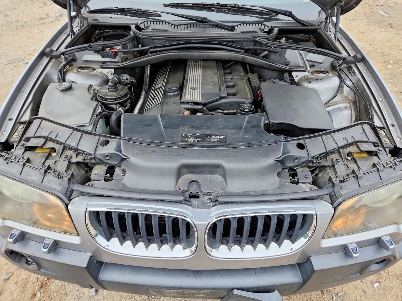 2005 Bmw X3 3.0i Gray vin: WBXPA934X5WD23724
