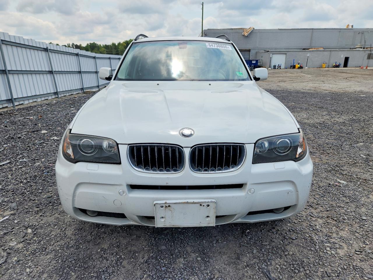 2006 Bmw X3 3.0i White vin: WBXPA934X6WD34174