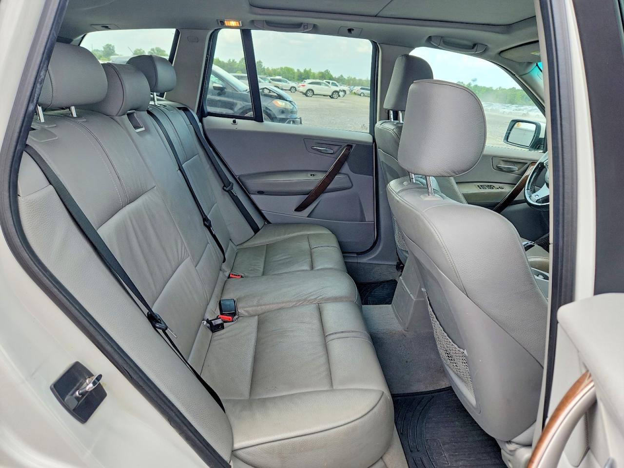 2006 Bmw X3 3.0i White vin: WBXPA934X6WD34174