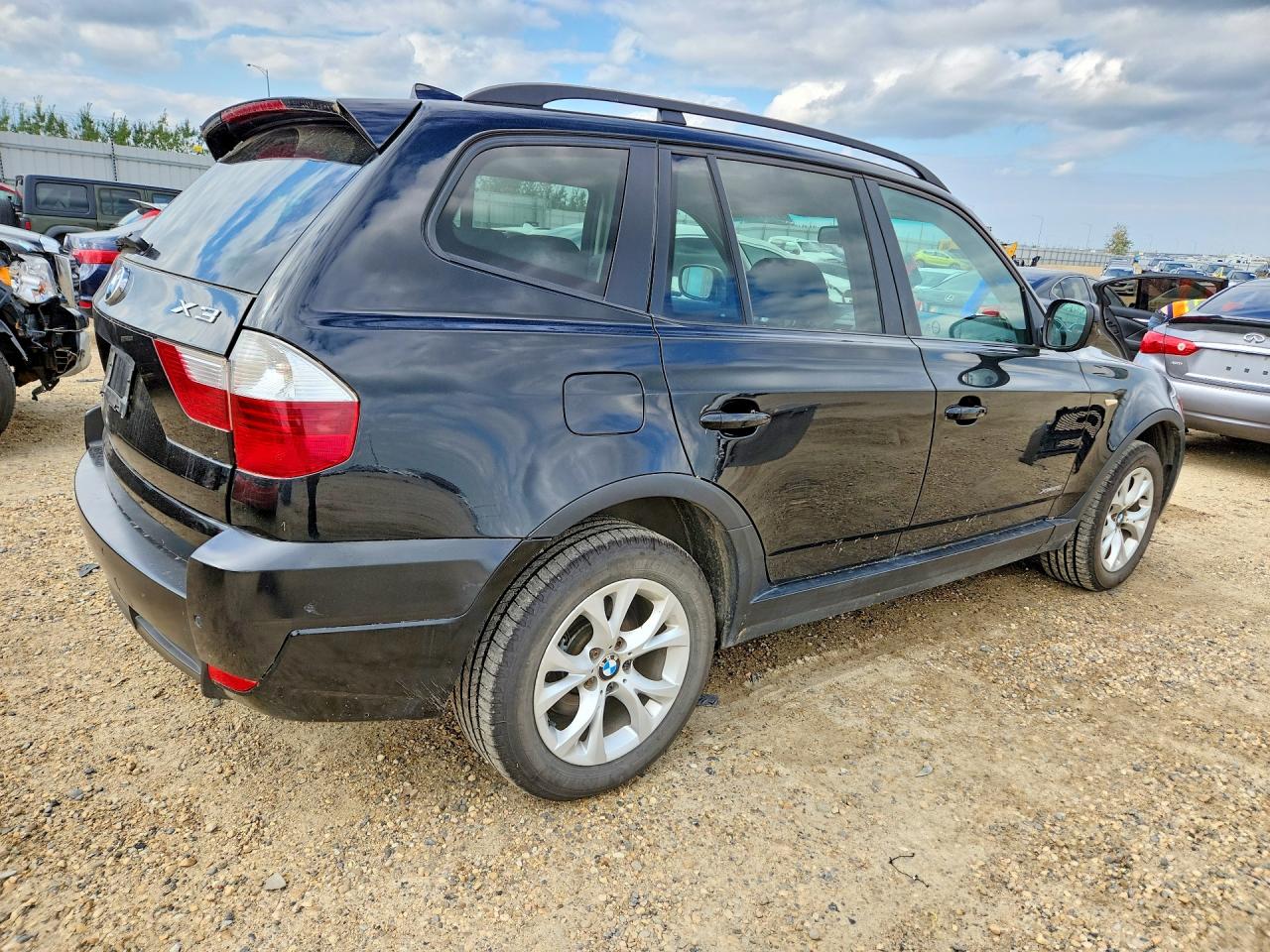 2010 Bmw X3 Xdrive28i Black vin: WBXPC7C42AWE53571
