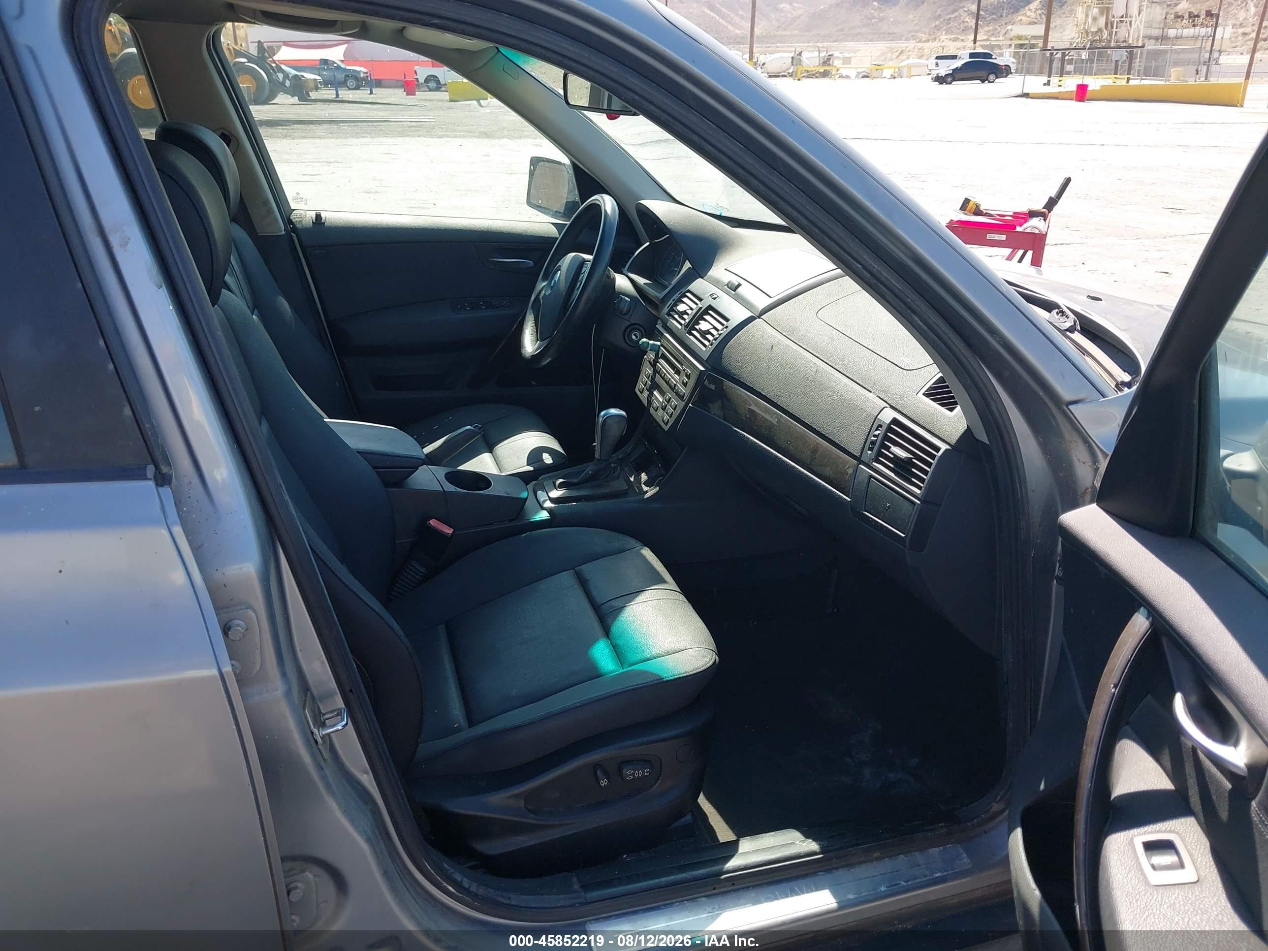 2007 Bmw X3 3.0si Silver vin: WBXPC93407WF15148