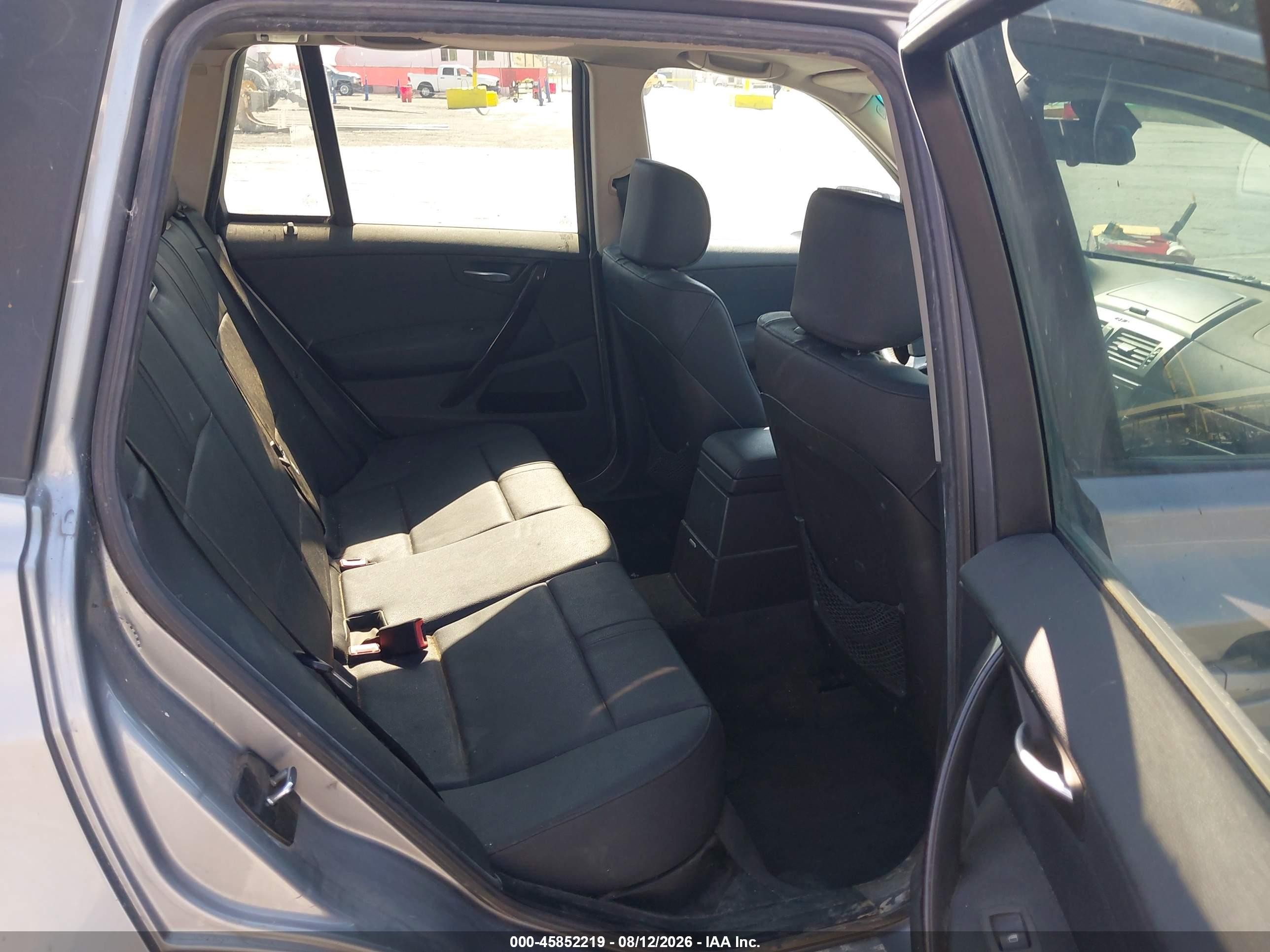 2007 Bmw X3 3.0si Silver vin: WBXPC93407WF15148