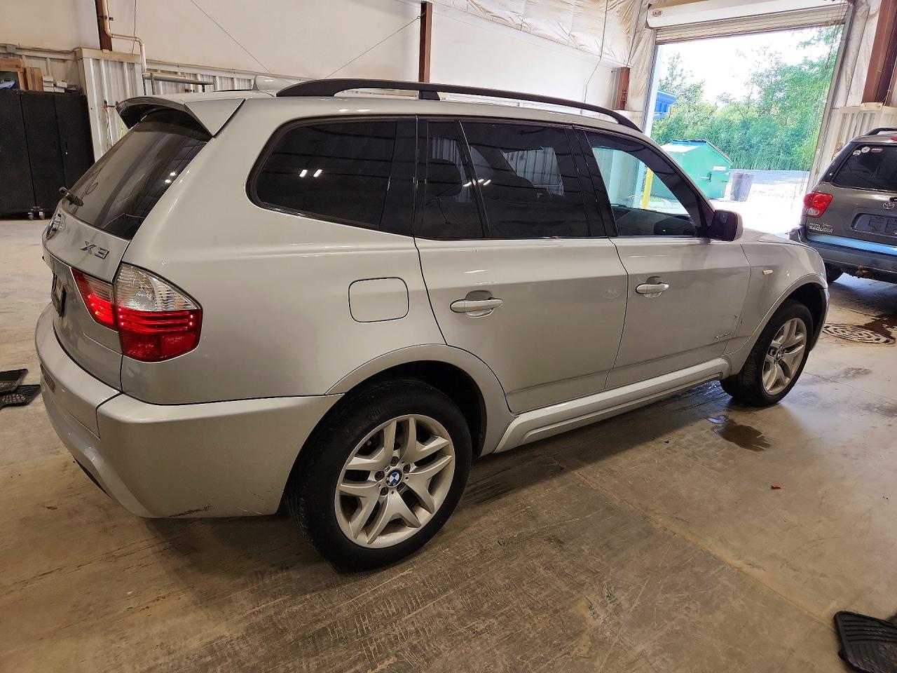 2009 Bmw X3 Xdrive30i Gray vin: WBXPC93409WJ29166