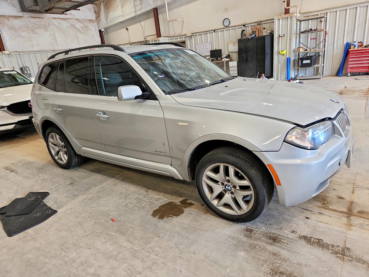 2009 Bmw X3 Xdrive30i Gray vin: WBXPC93409WJ29166