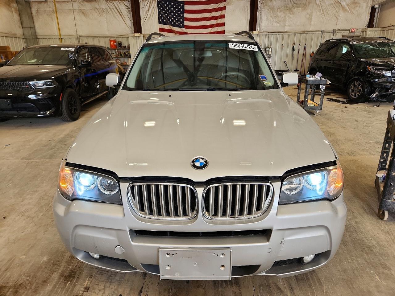 2009 Bmw X3 Xdrive30i Gray vin: WBXPC93409WJ29166