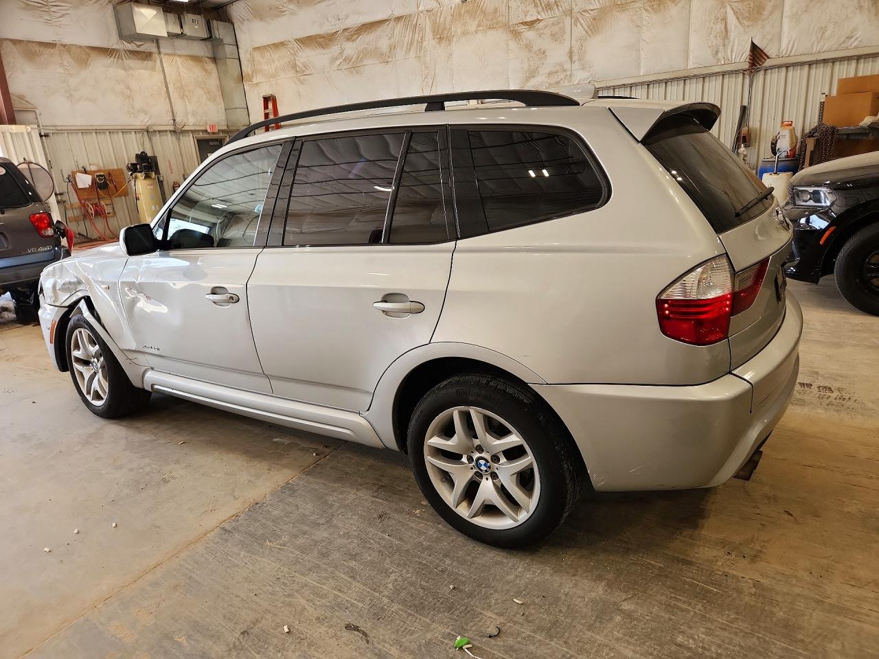 2009 Bmw X3 Xdrive30i Gray vin: WBXPC93409WJ29166