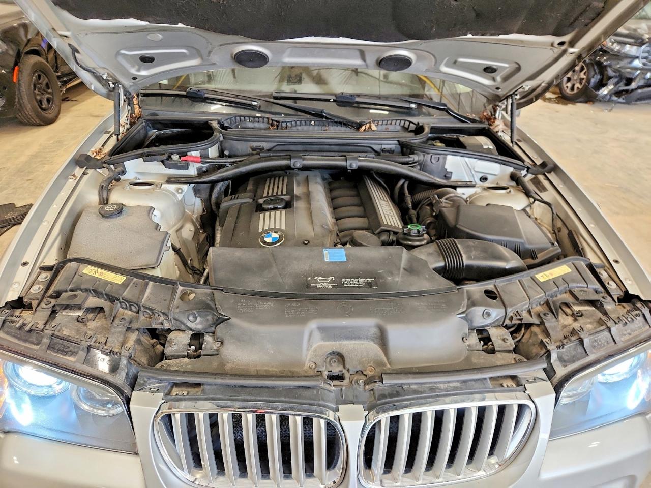 2009 Bmw X3 Xdrive30i Gray vin: WBXPC93409WJ29166