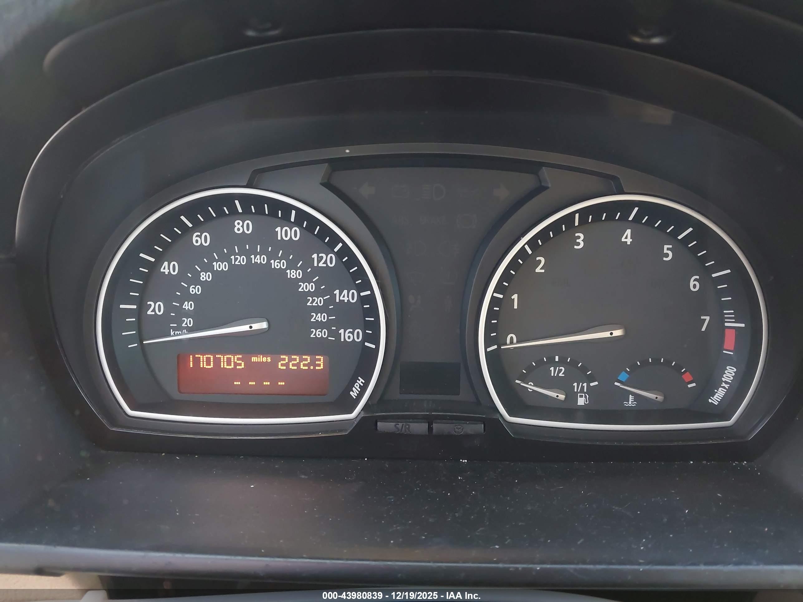 2007 Bmw X3 3.0si Белый vin: WBXPC93417WF15742