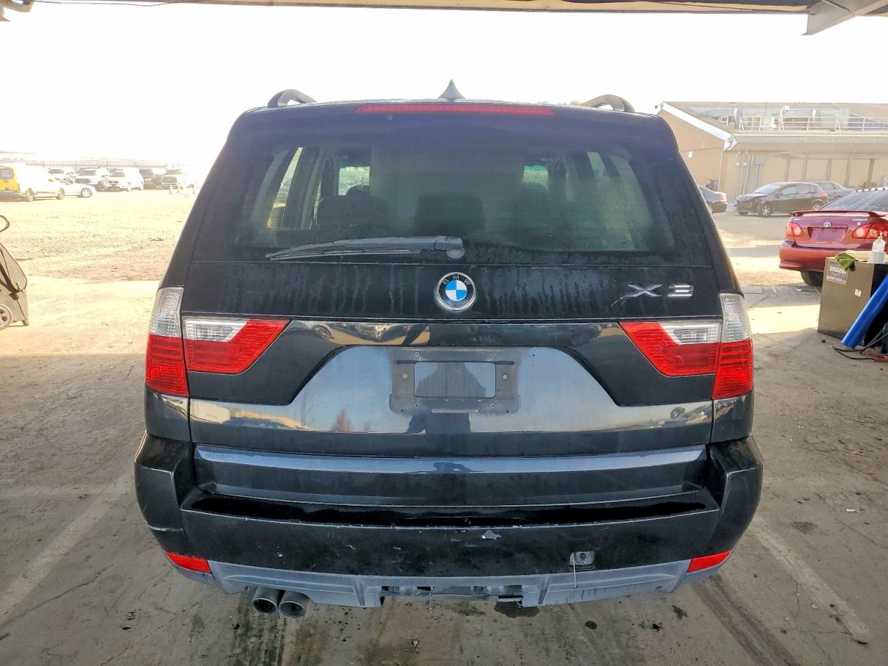 2007 Bmw X3 3.0si Black vin: WBXPC93417WF15997