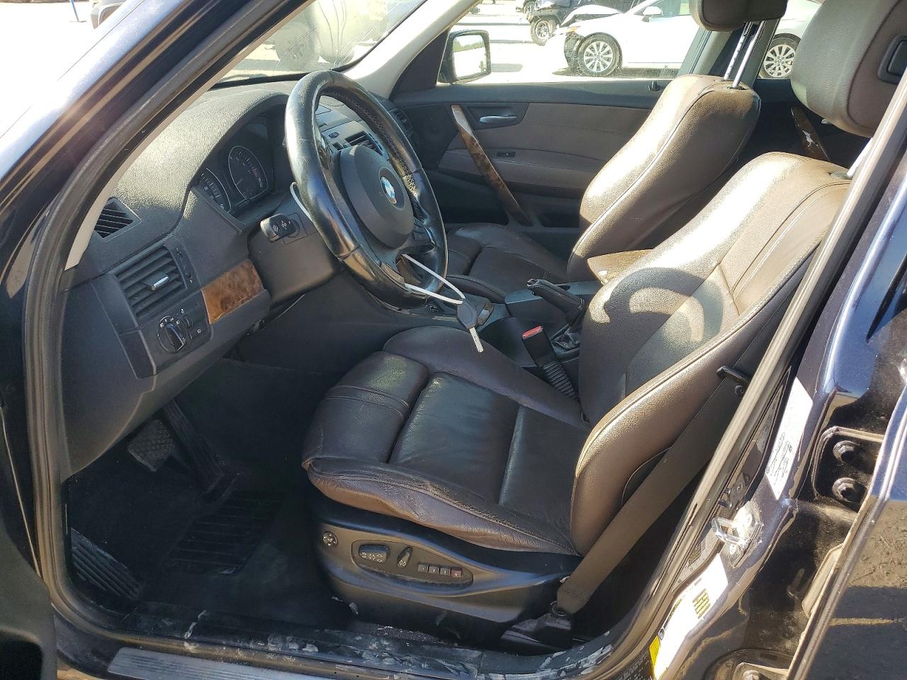 2008 Bmw X3 3.0si Blue vin: WBXPC93418WJ08079