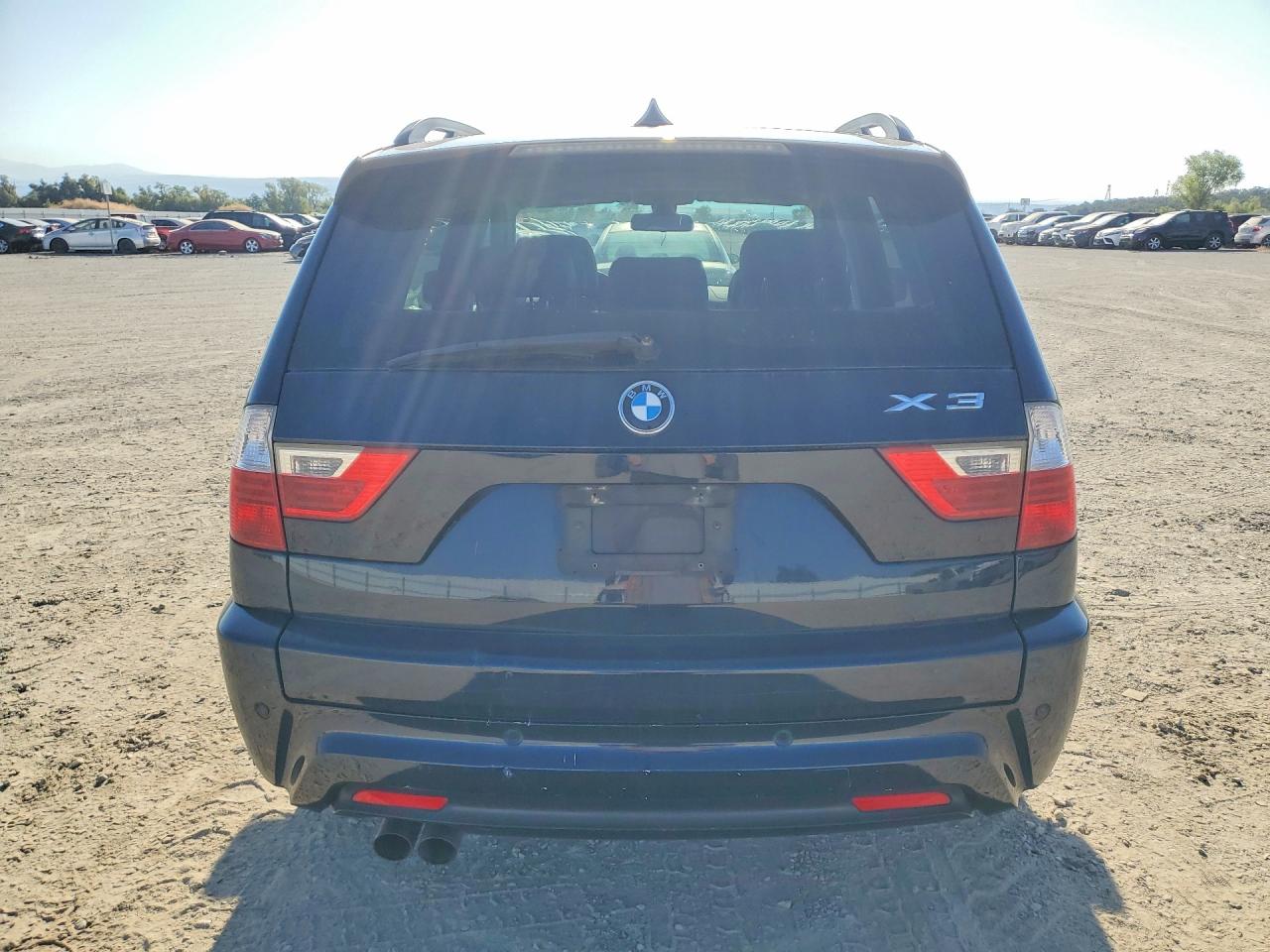 2008 Bmw X3 3.0si Blue vin: WBXPC93418WJ08079