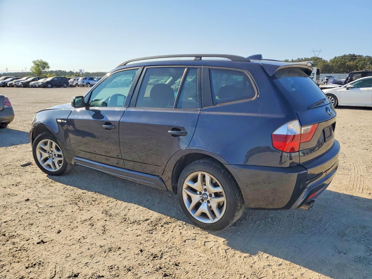 2008 Bmw X3 3.0si Blue vin: WBXPC93418WJ08079