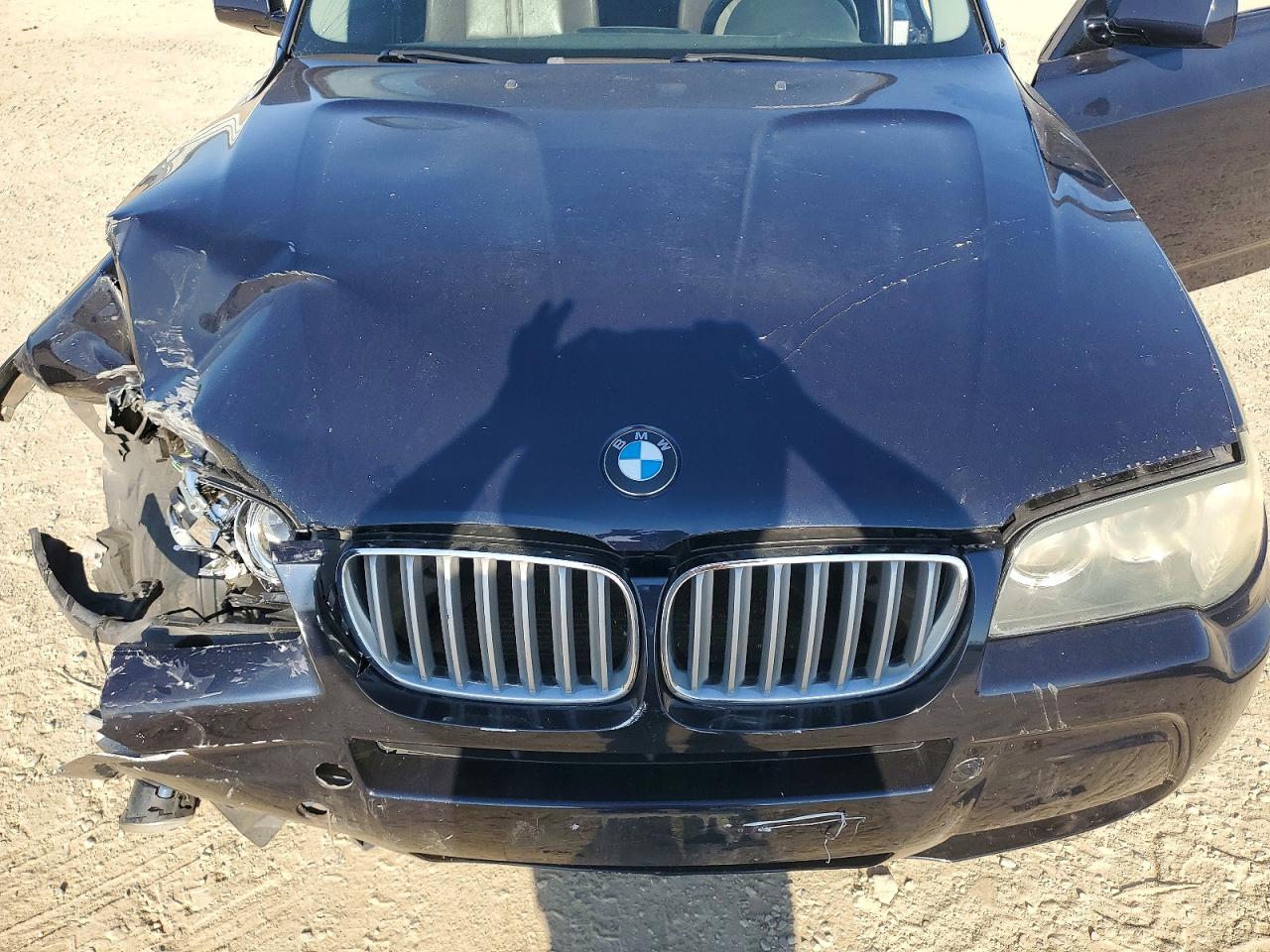 2008 Bmw X3 3.0si Blue vin: WBXPC93418WJ08079