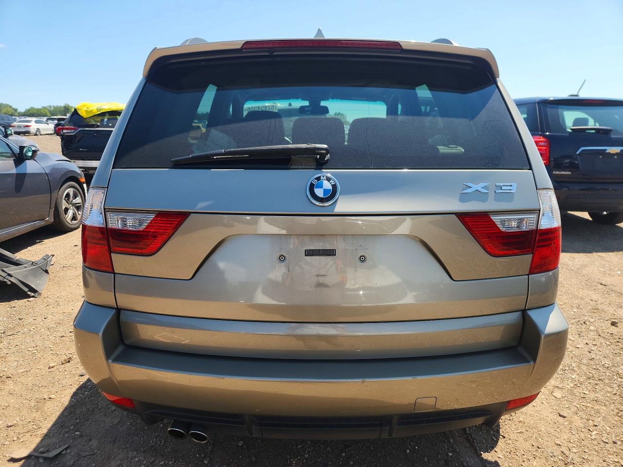 2008 Bmw X3 3.0si Tan vin: WBXPC93428WJ18135