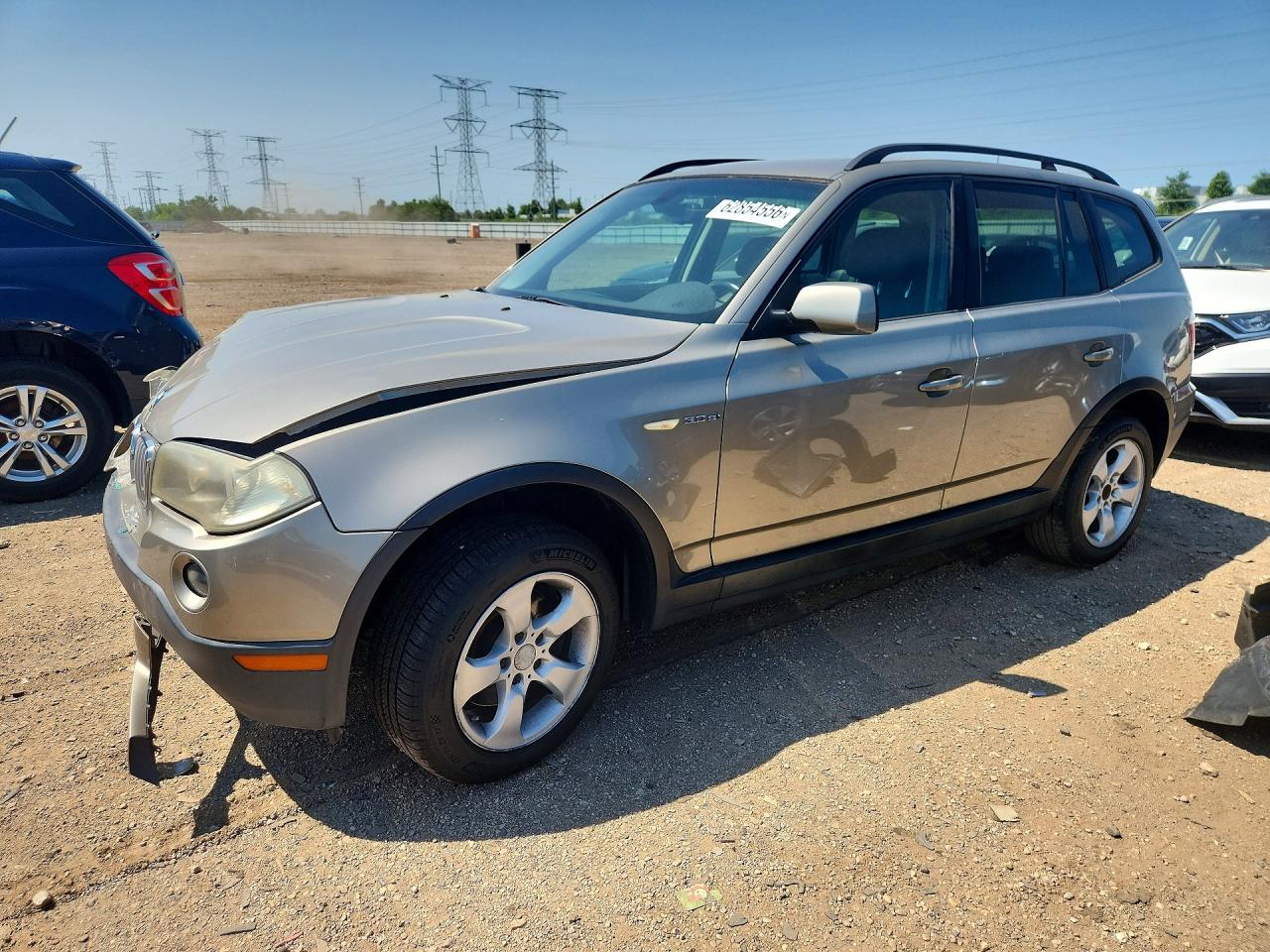 2008 Bmw X3 3.0si Tan vin: WBXPC93428WJ18135