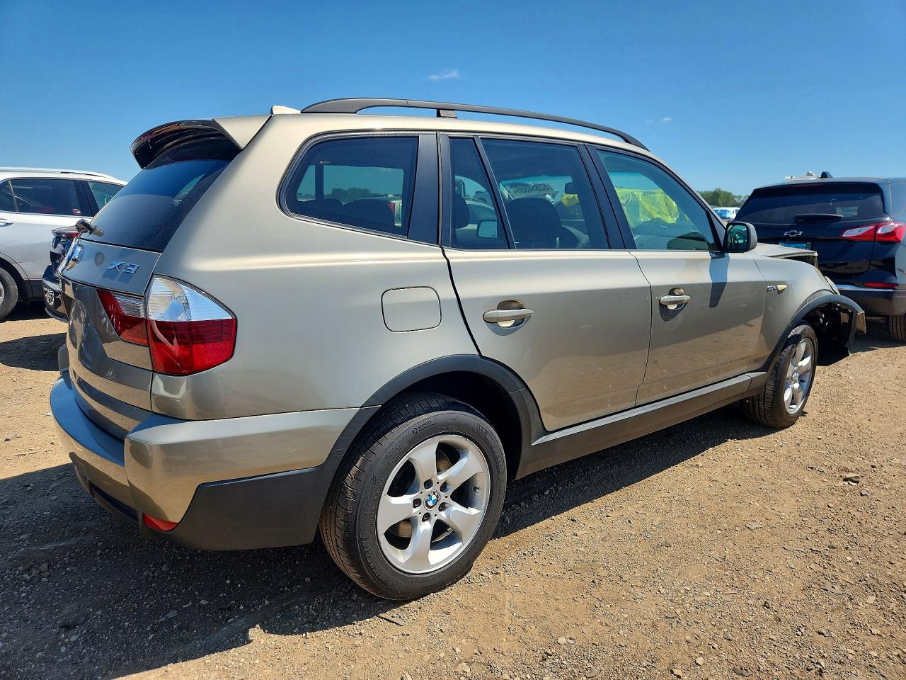 2008 Bmw X3 3.0si Tan vin: WBXPC93428WJ18135