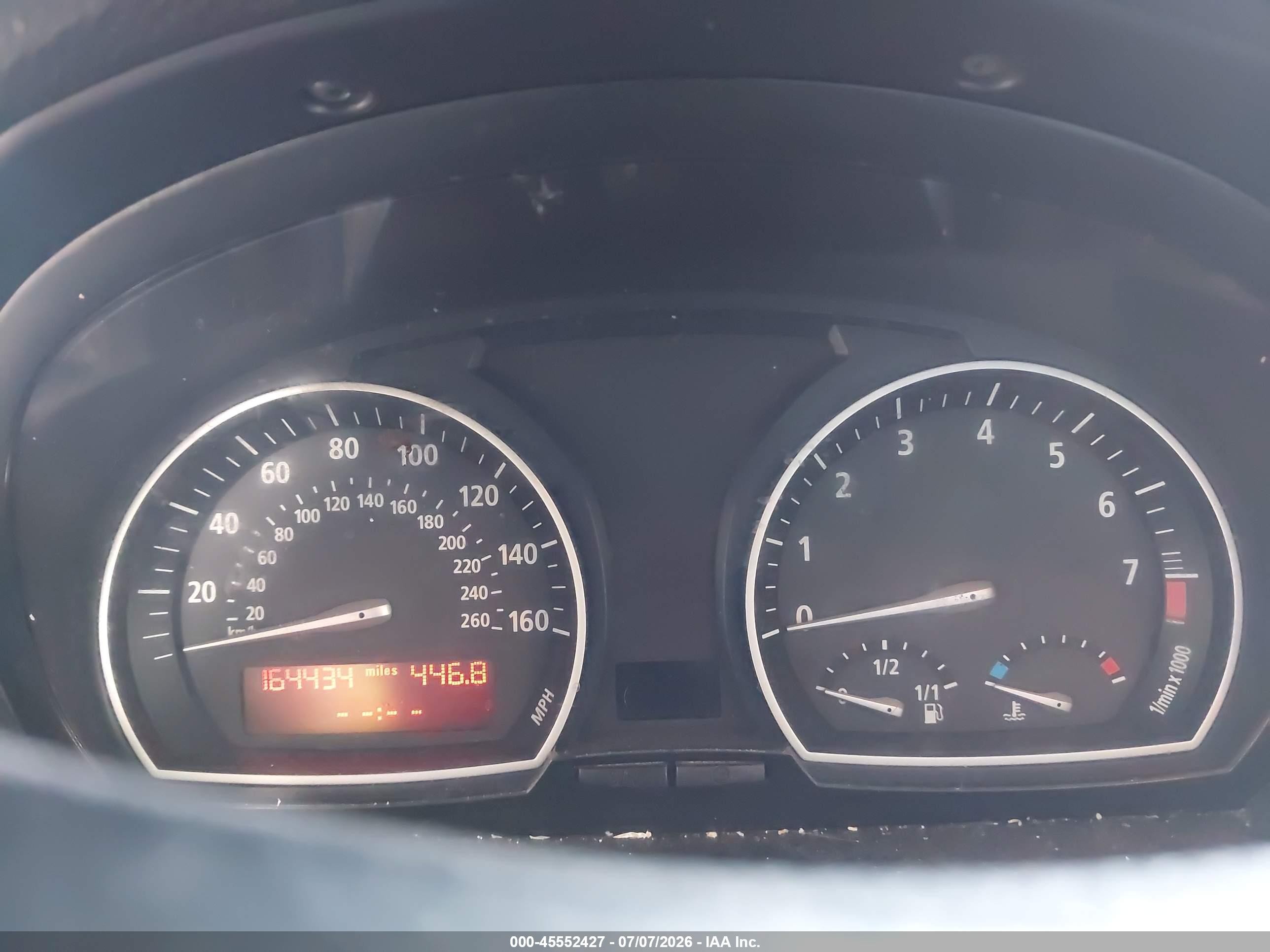 2008 Bmw X3 3.0si Dark Blue vin: WBXPC93428WJ20919