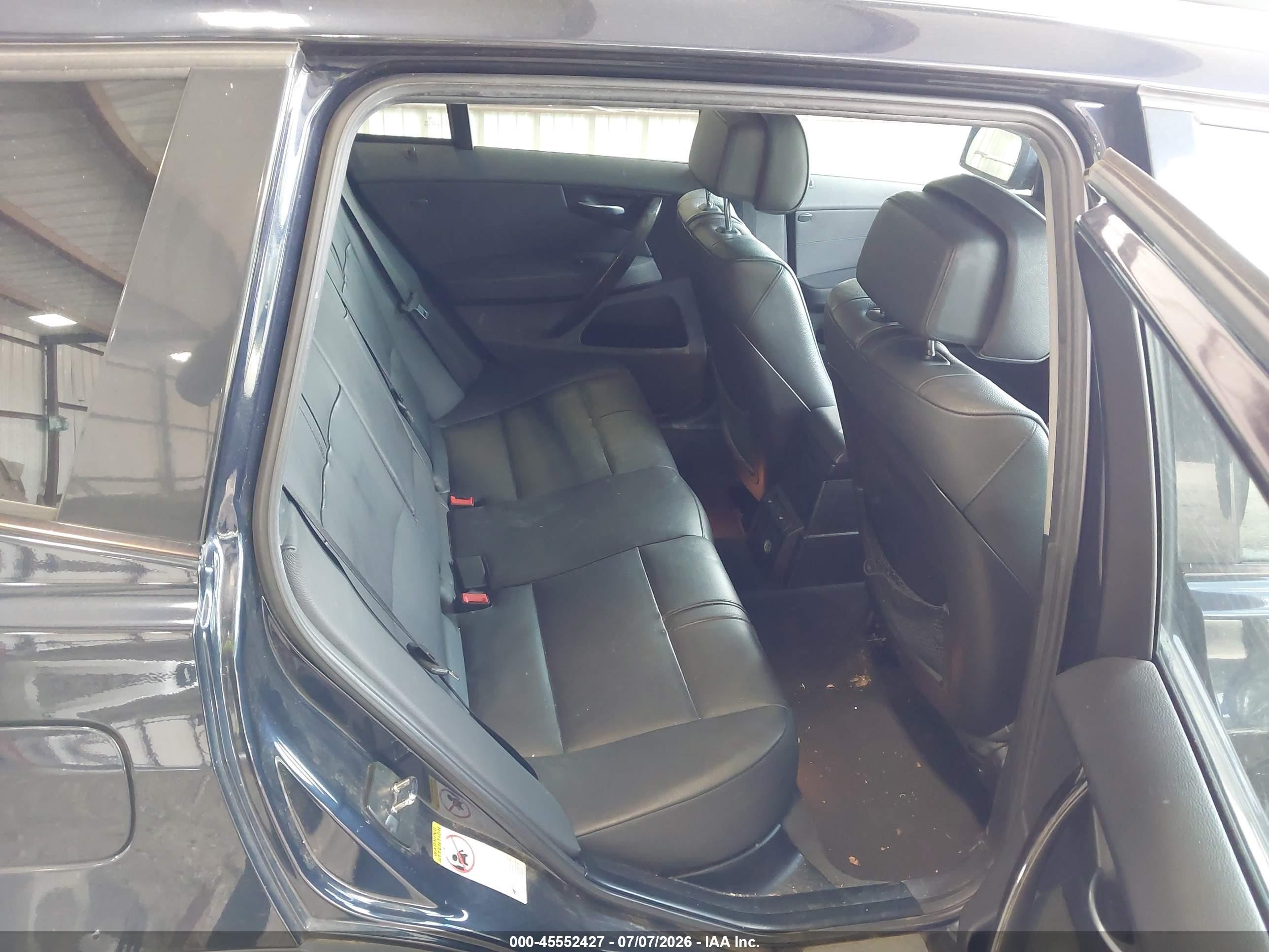 2008 Bmw X3 3.0si Dark Blue vin: WBXPC93428WJ20919