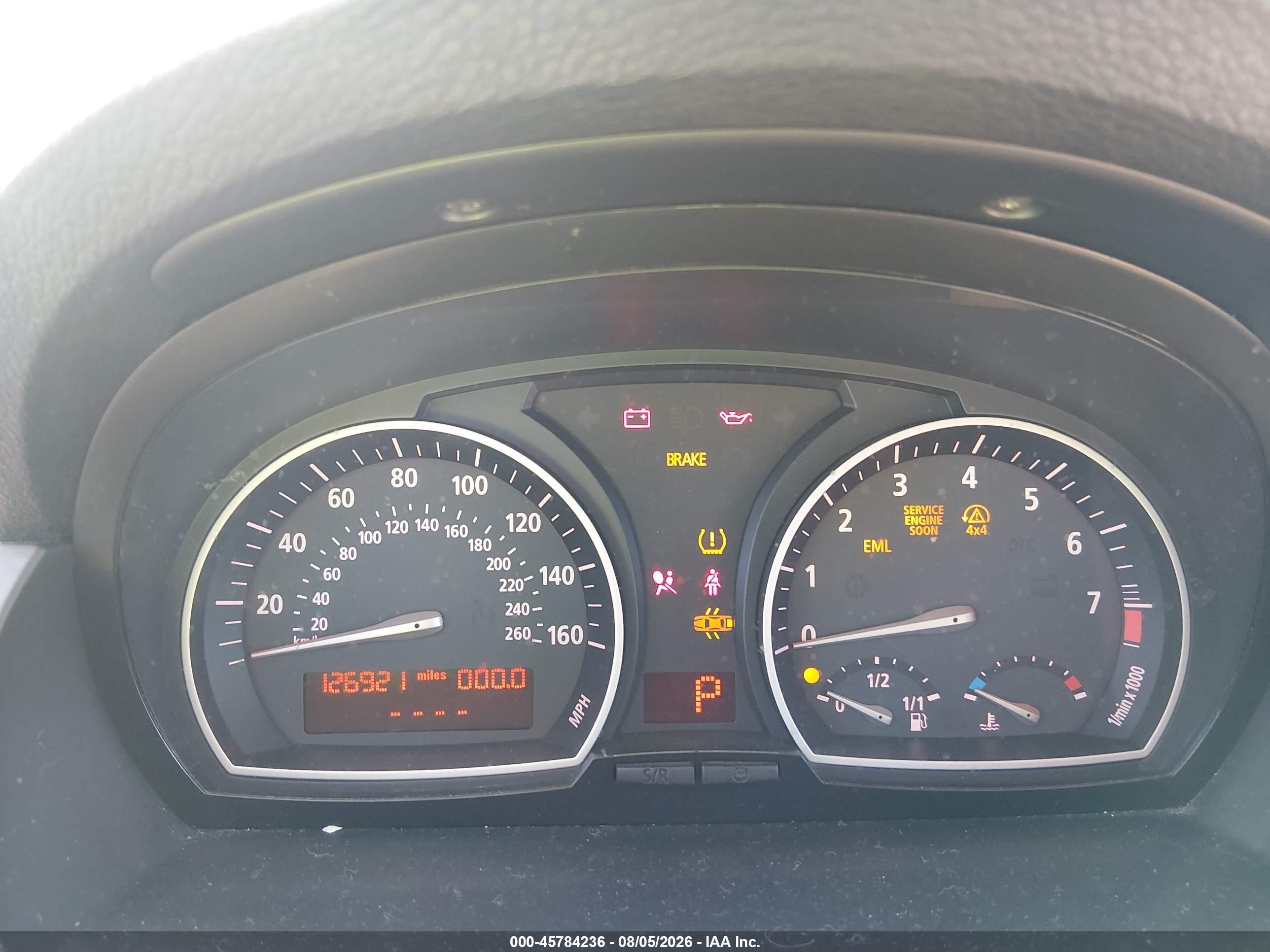 2008 Bmw X3 3.0si Blue vin: WBXPC93428WJ24288